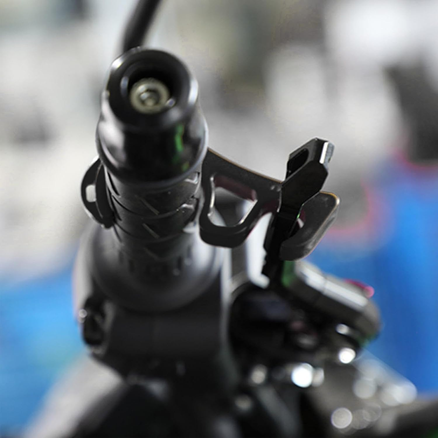 Motorcycle Brake Grip Lock,Motorcycle Grip Handlebar Lock | Off-Road, Sports, ATV and Foldable Motorcycle Buckle Brake Hook for Grip image number 1