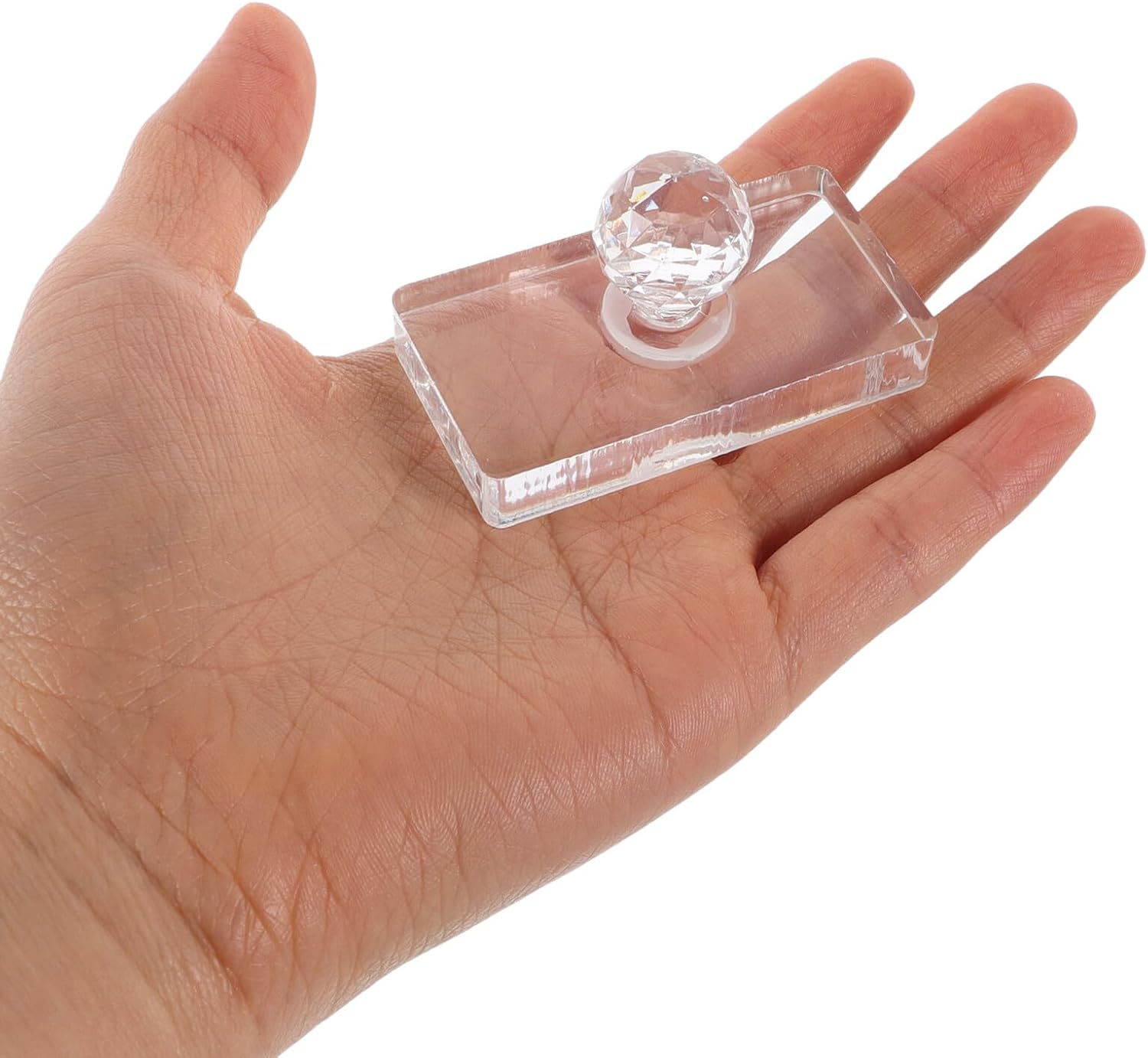 MALUGOGO 3Pcs Eyeshadow Pressing Mold Portable Makeup Stamper for Blush Highlighter Compact Powder Pressing Tool Smooth Even Finish for Easy Application image number 1