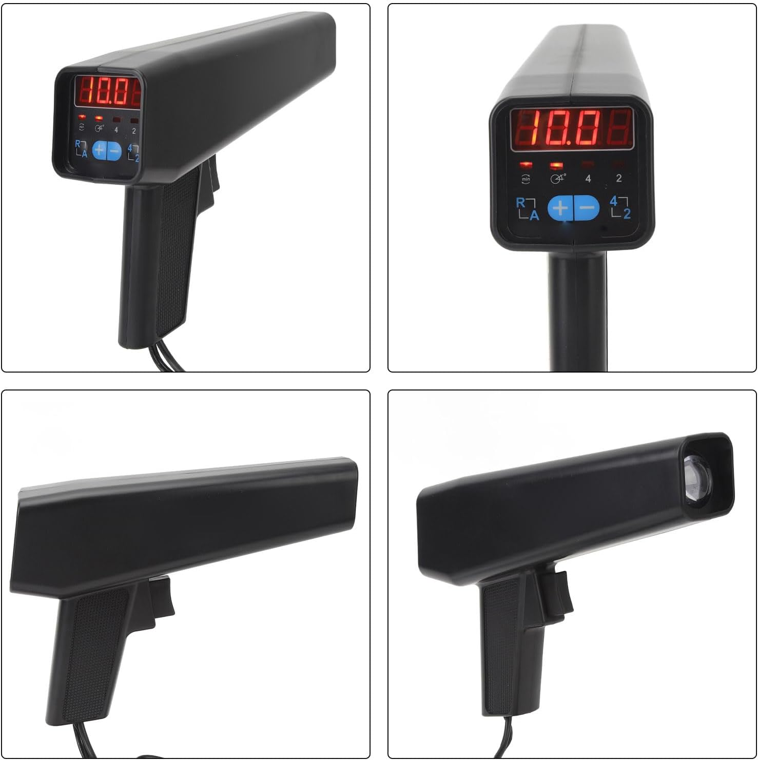 Digital Timing Light, 12V Automotive Ignition Timing Light with LED Display, Portable Inductive Strobe Timing Light Gun, Automotive Tool for Car, Motorcycle, Marine image number 1