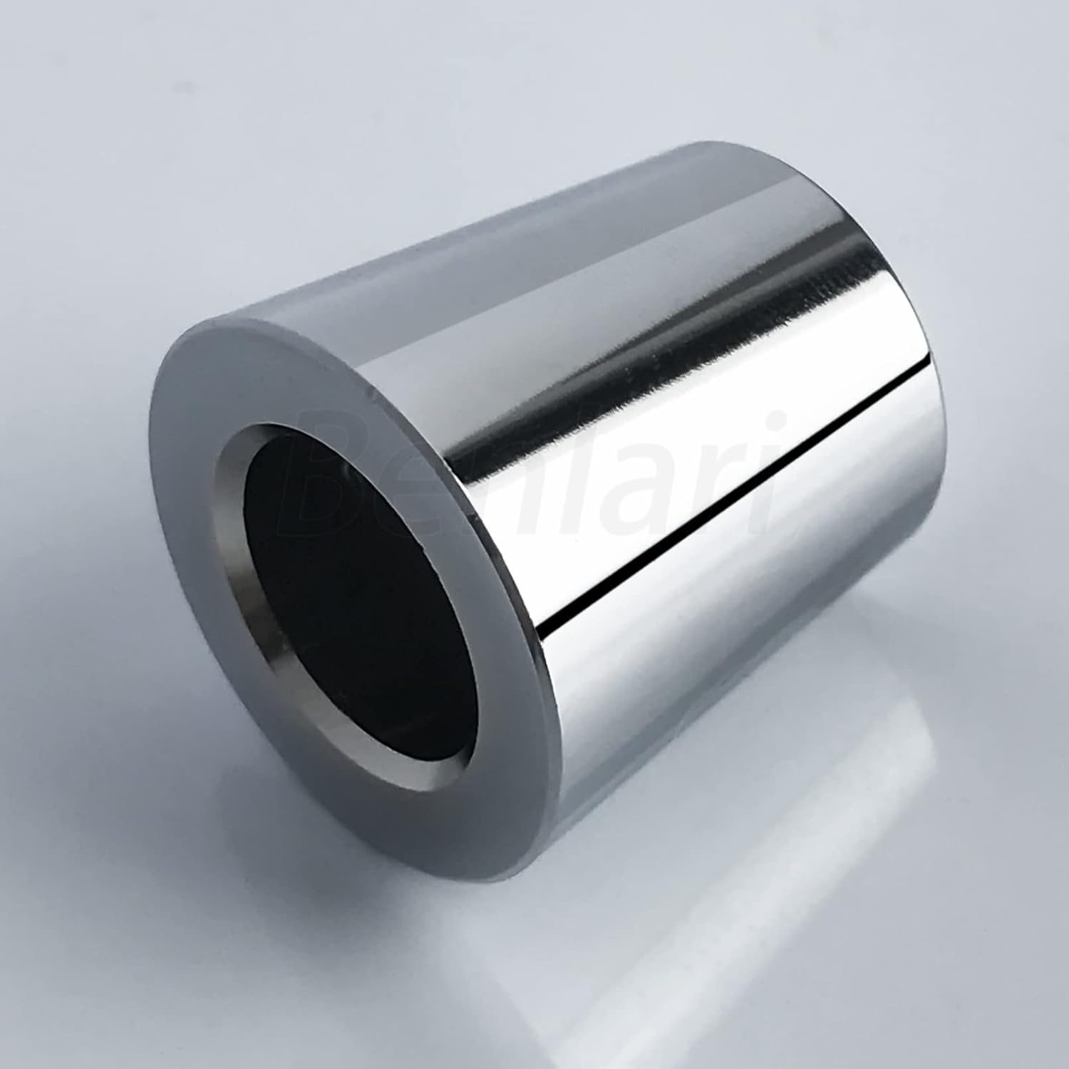 Benlari Heel Shift Eliminator Cap Compatible for Harley Davidson Touring Road King Street Electra Glide 1980-2021(Chrome) - Black image number 4