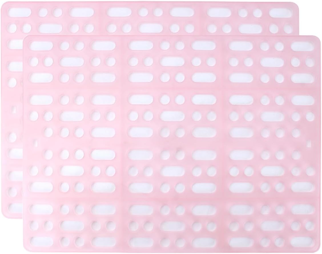 AIMALL 2Pcs Large Plastic Mat for Pet Rabbits, Guinea Pigs, Chinchillas, and Hedgehogs, Durable and Comfortable Foot Mat