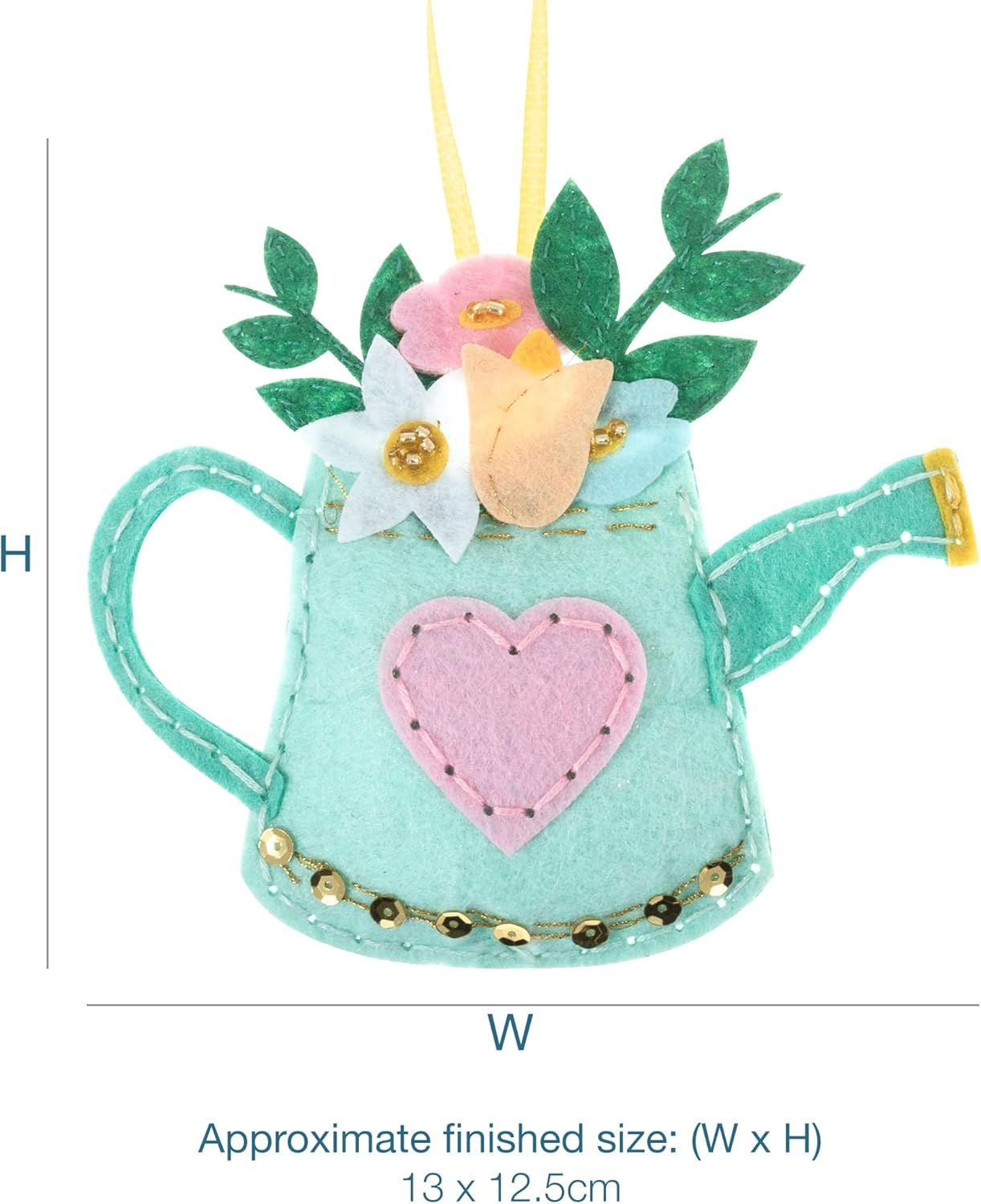 Trimits Felt Decoration Kit, Watering Can image number 6