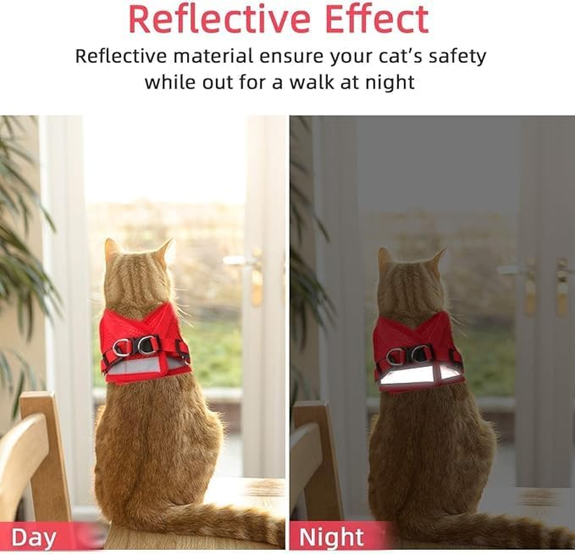 4M Pets No-Pull Reflective Mesh Dog Harness & Leash &ndash; Breathable, Step-In Vest for Small & Medium Dogs image number 3