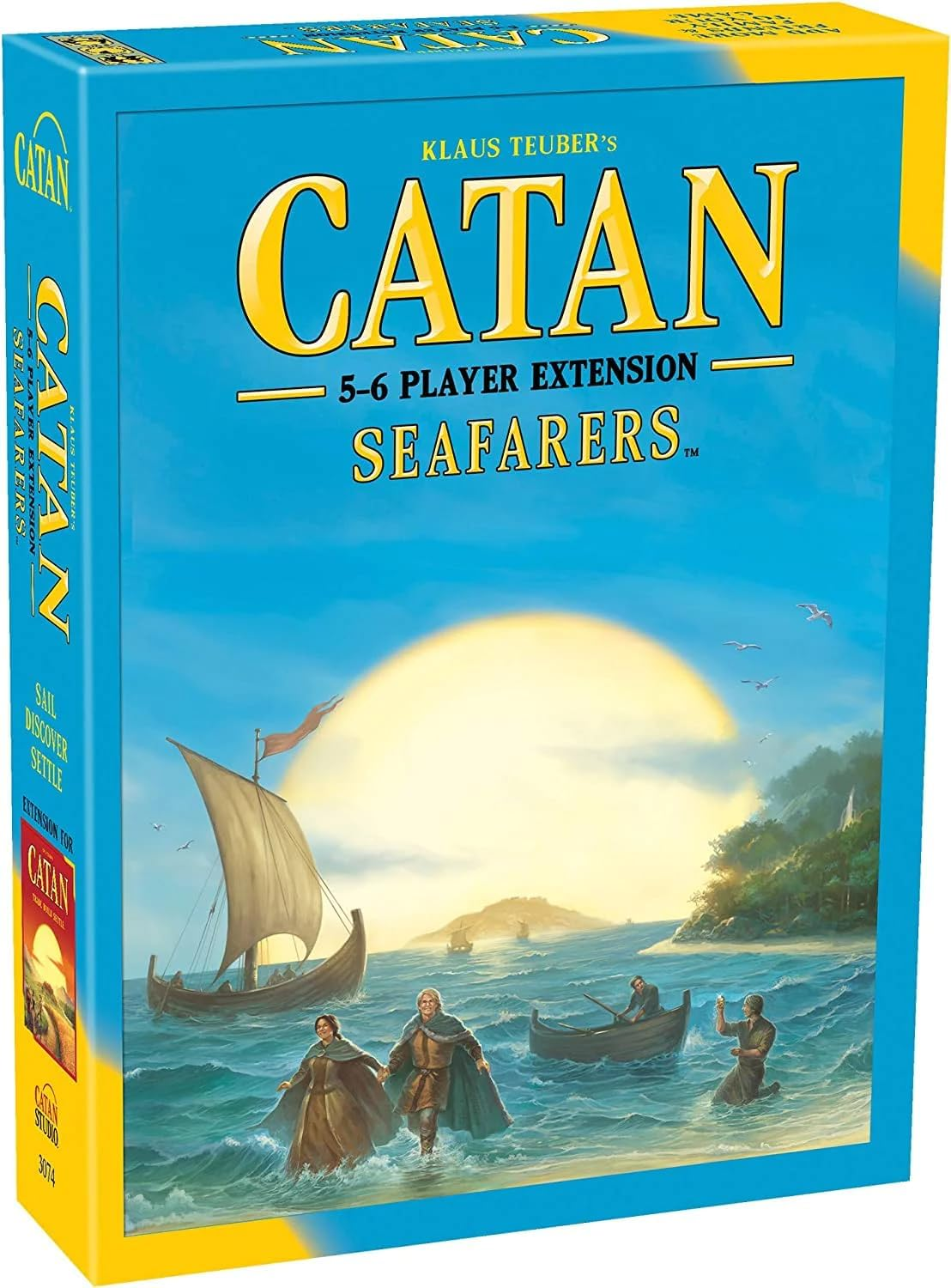 Catan Seafarers 5-6 Player Extension Board Game image number 3