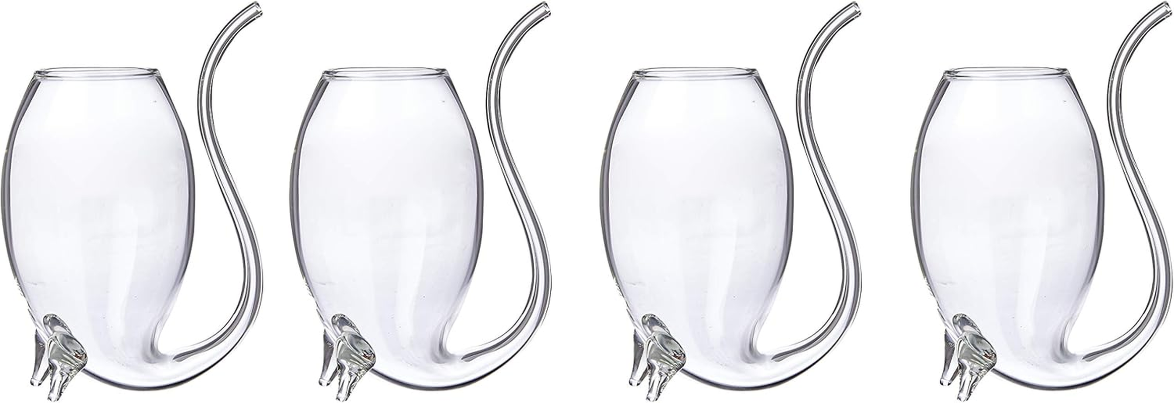 Davis & Waddell D3626 5Pce Port Flask & Sippers Set, Clear