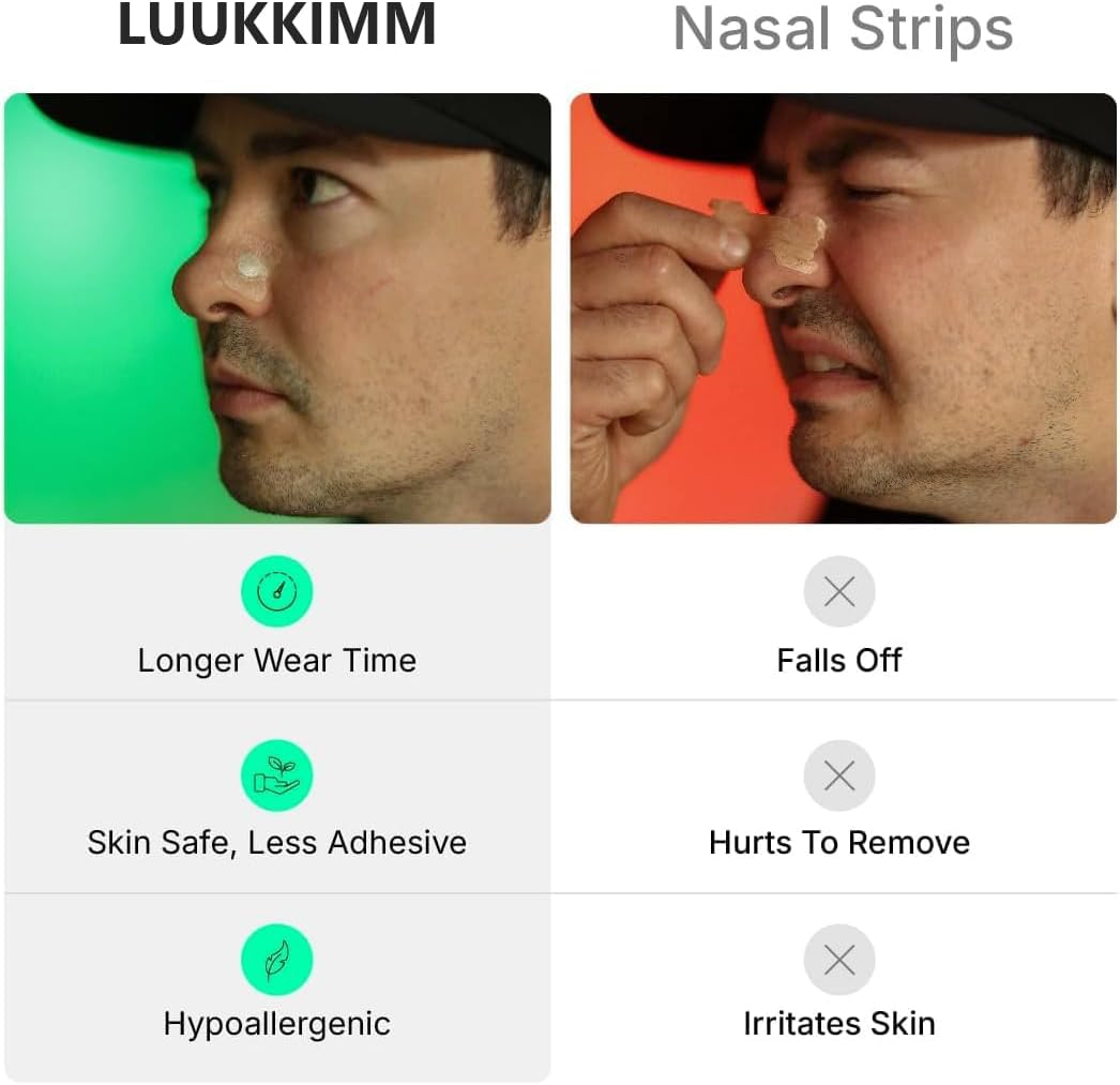 Magnetic Nasal Strips (30 Pairs) - Anti-Snoring Magnetic Nose Strips for Sleeping, Breathable Snore Reducing Aids & Sleep Aid Nasal Magnets anti Snoring Devices image number 3