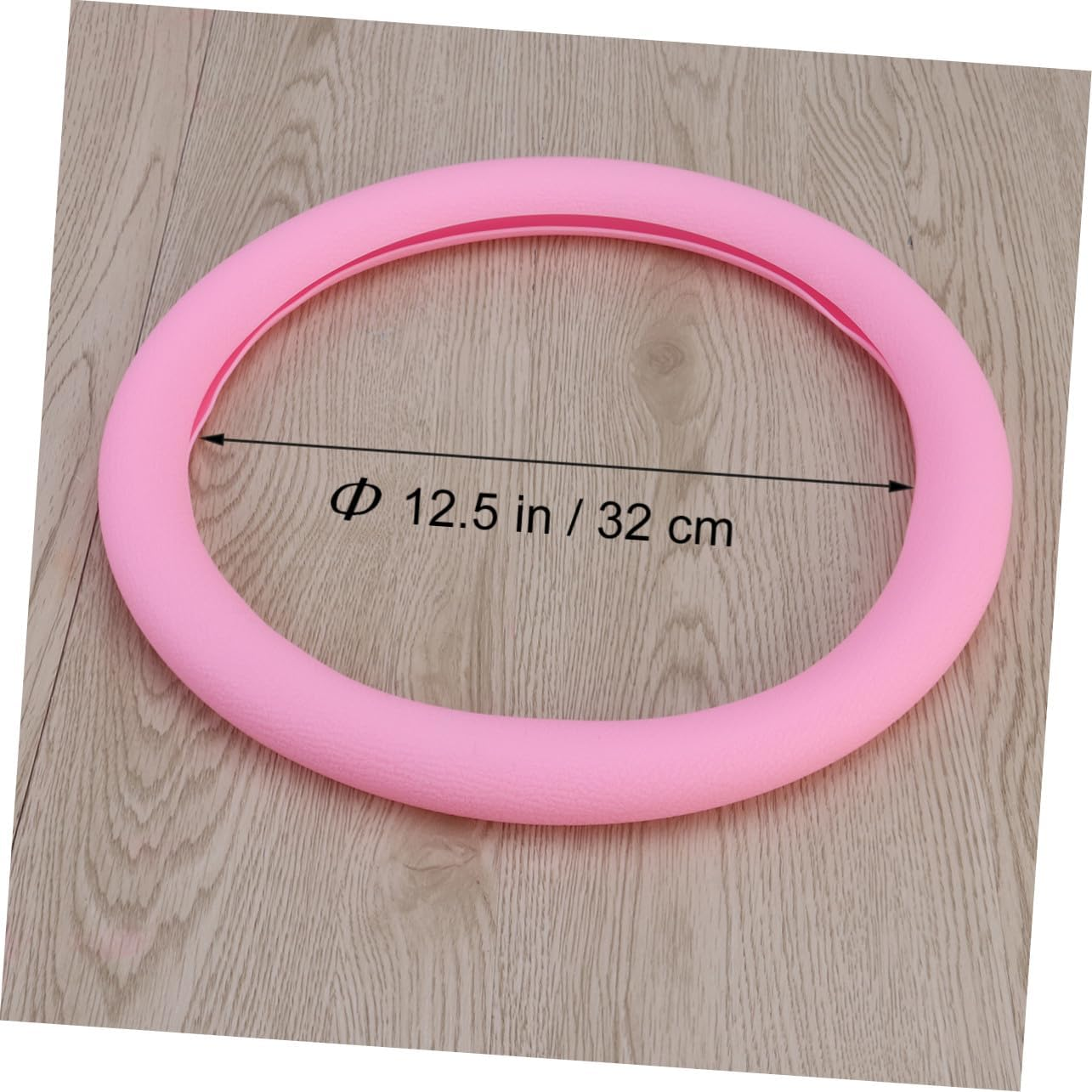 Amosfun Silicone Car Steering Wheel Cover Non-Slip Design for Comfort Grip for Pink Car Accessories image number 6