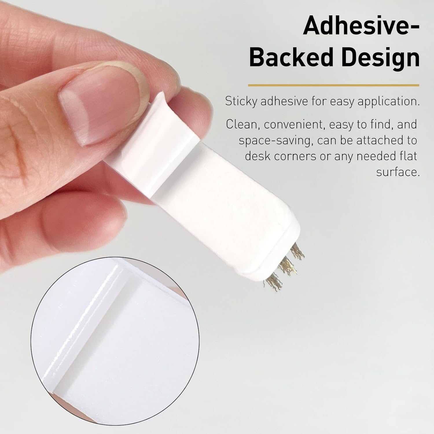 Jaasuee Nail Drill Bit Wire Cleaner Brush, 5-Piece Nail Art Cleaning Tool Set for Salon and Home Use, Nail Polish Cleaning Brush image number 1