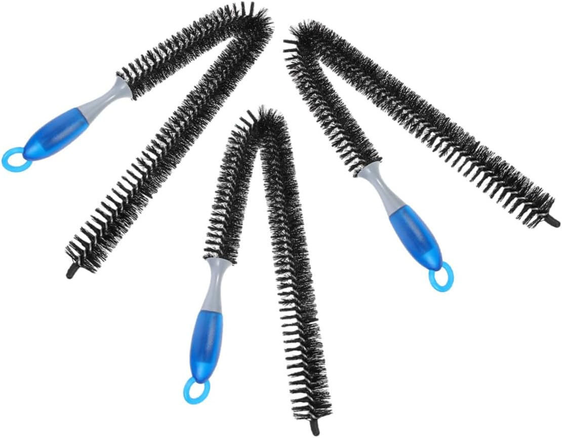 VINTORKY 3Pcs Automotive Engine Cleaning Brush Long Handle Carbon Deposition Removal Tool for Radiator Coil and Engine Oil Grime Cleaner Professional Auto System Maintenance image number 6