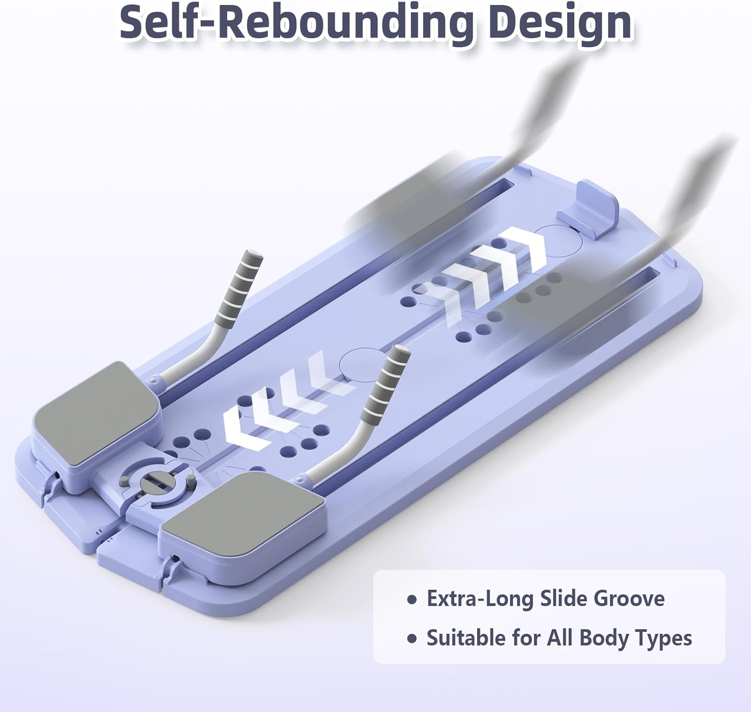 Advwin Pilates Reformer Machine,Multifunctional Abdominal Board,Pilates Board with Elbow Support|Kneeling Pad|Elastic Rope,Ab Exercise Board Home Fitness Equipment for Core Workout image number 5