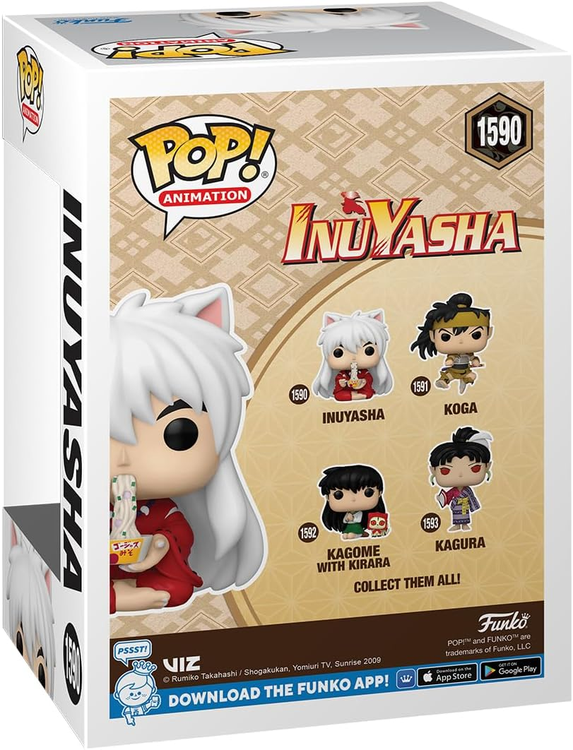 FUNKO POP! ANIME: Inuyasha - Inuyasha (Eating) image number 6