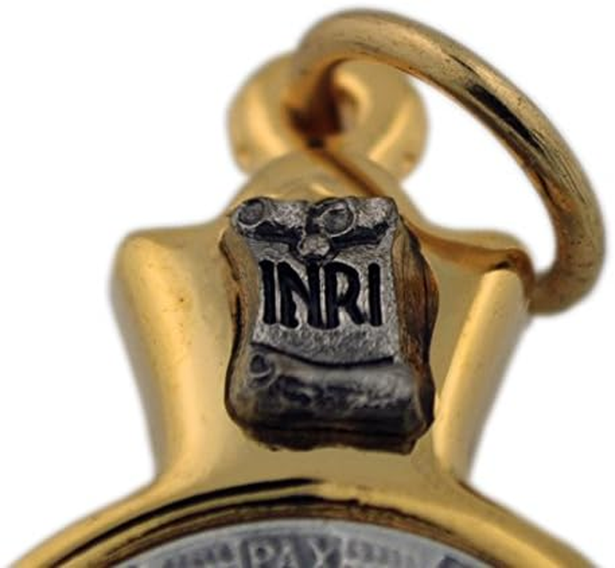 Beautiful St. Benedict Cross - Silver-Tone image number 2