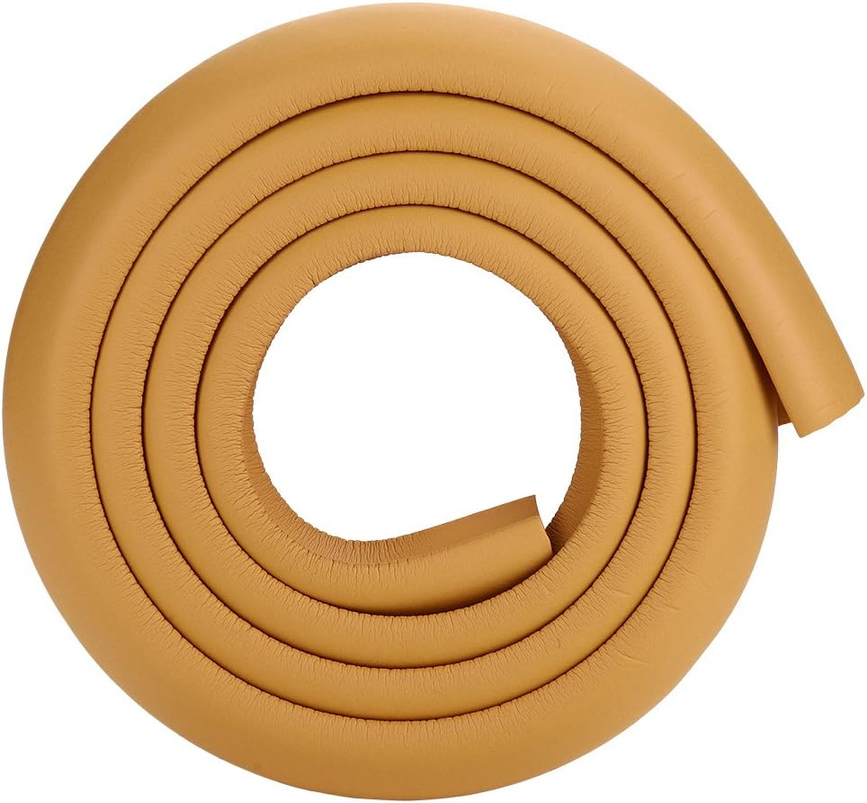 Baby Proofing Edge and Corner Guards 2M Kids Safety Protector Toddlers Kids Child Children Protector for Fireplace, Table, Stair, Cabinet Home(Brown) image number 4