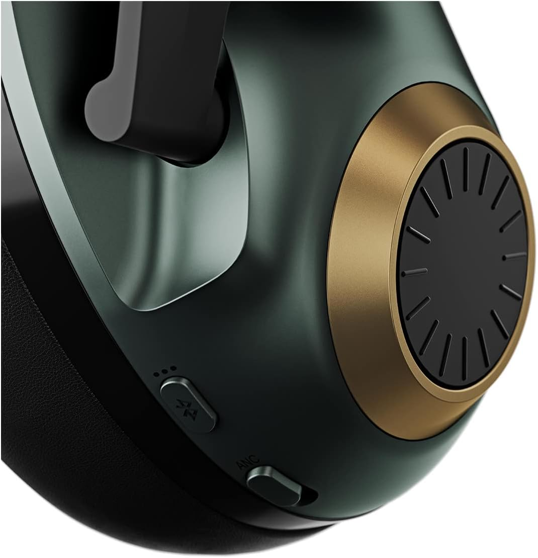 EPOS Audio Gaming H3PRO Hybrid Wireless Gaming Headset with Bluetooth and ANC, Detachable Boom Arm, Smart Button Audio Mixing (Racing Green), One Size Fits All image number 3