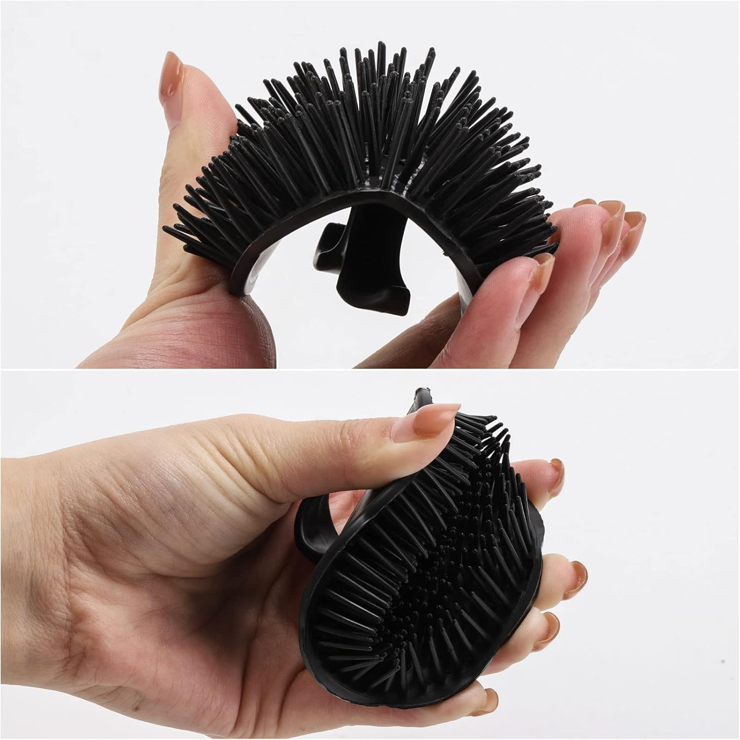 Hair Scalp Brush Dandruff Cleaning Brush Shower Scalp Shampoo Brush Scalp Massager Hair Washing Brush Pack of 6 image number 2