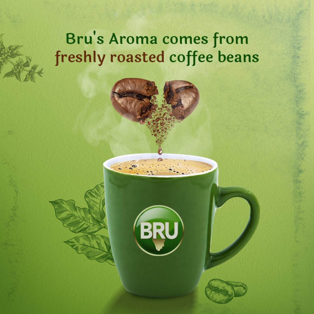 Bru Pure Coffee in Glass Jar, 200 G image number 6