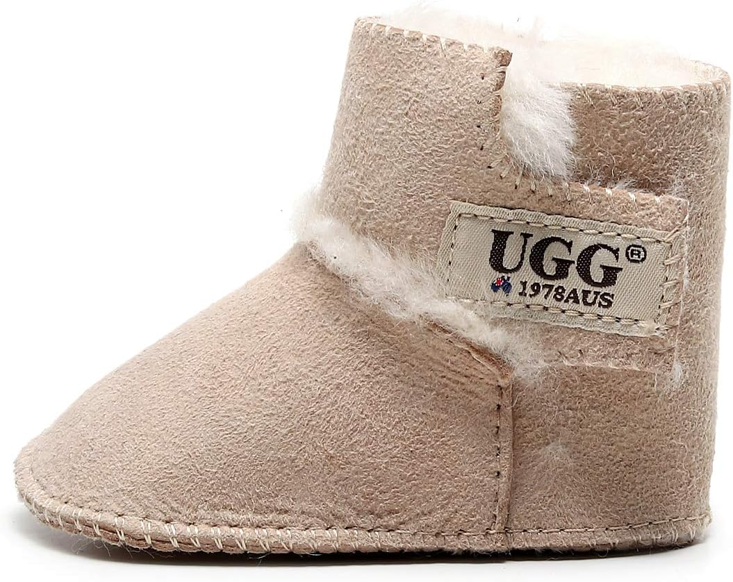 Best Gift Choice UGG Baby Bootie- Premium Australian Sheepskin, Super Warm and Comfort image number 4