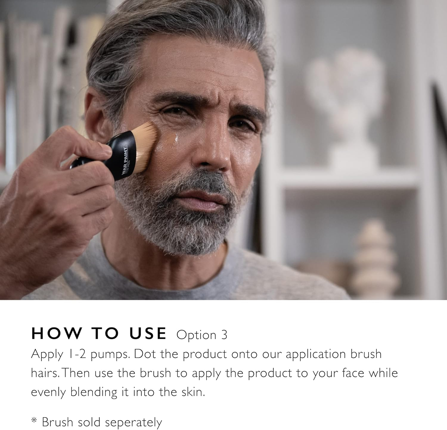 War Paint Tinted Moisturiser for Men, Light, 30 Ml image number 6