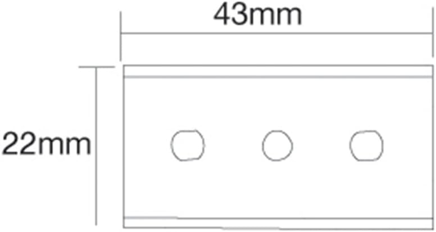 Silverline 427668 0.2Mm Double-Sided Scraper Blades Pack of 10 image number 1