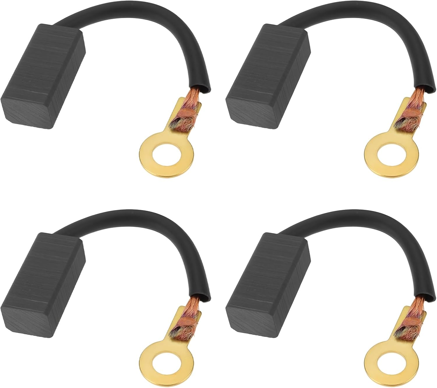 Create Idea 2 Pairs Pairs of Motor Carbon Brushes 5X6.3X13Mm Compatible with Fein AST 636 MSF 636 636-1 MSH 635 636 image number 4