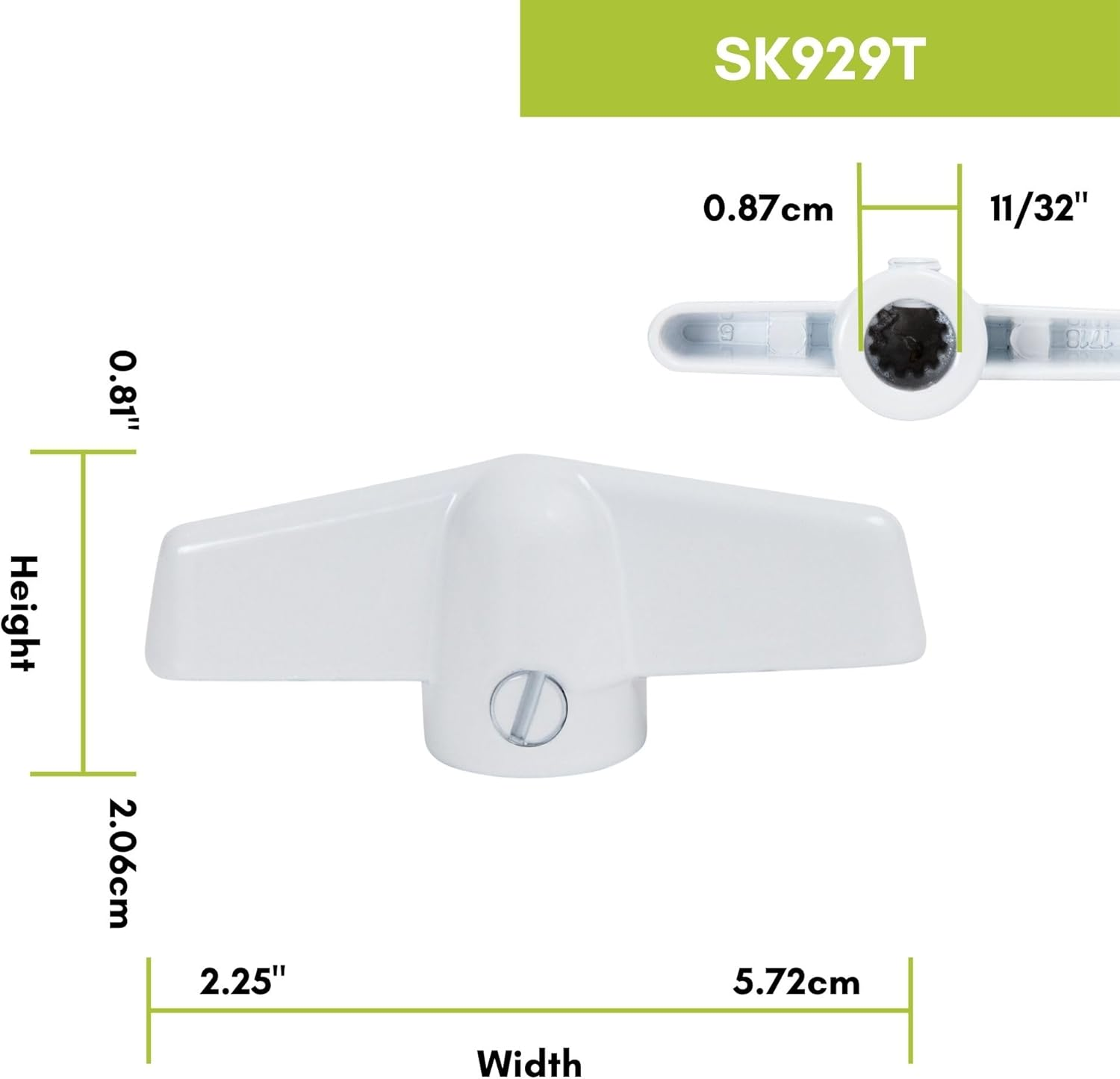 Ideal Security Inc. for 5/16" Splines, Fits Most Operators, SK929T image number 5
