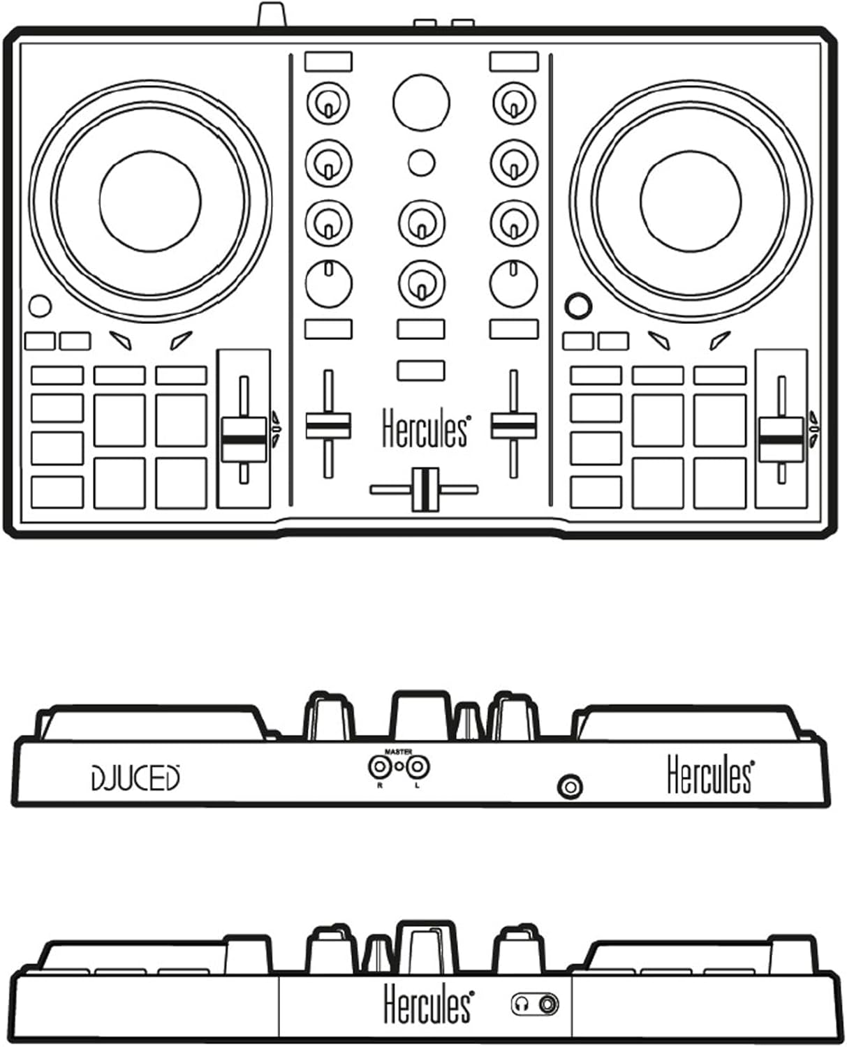 Hercules DJ Control Inpulse 200 Mkii (Blue Edition)