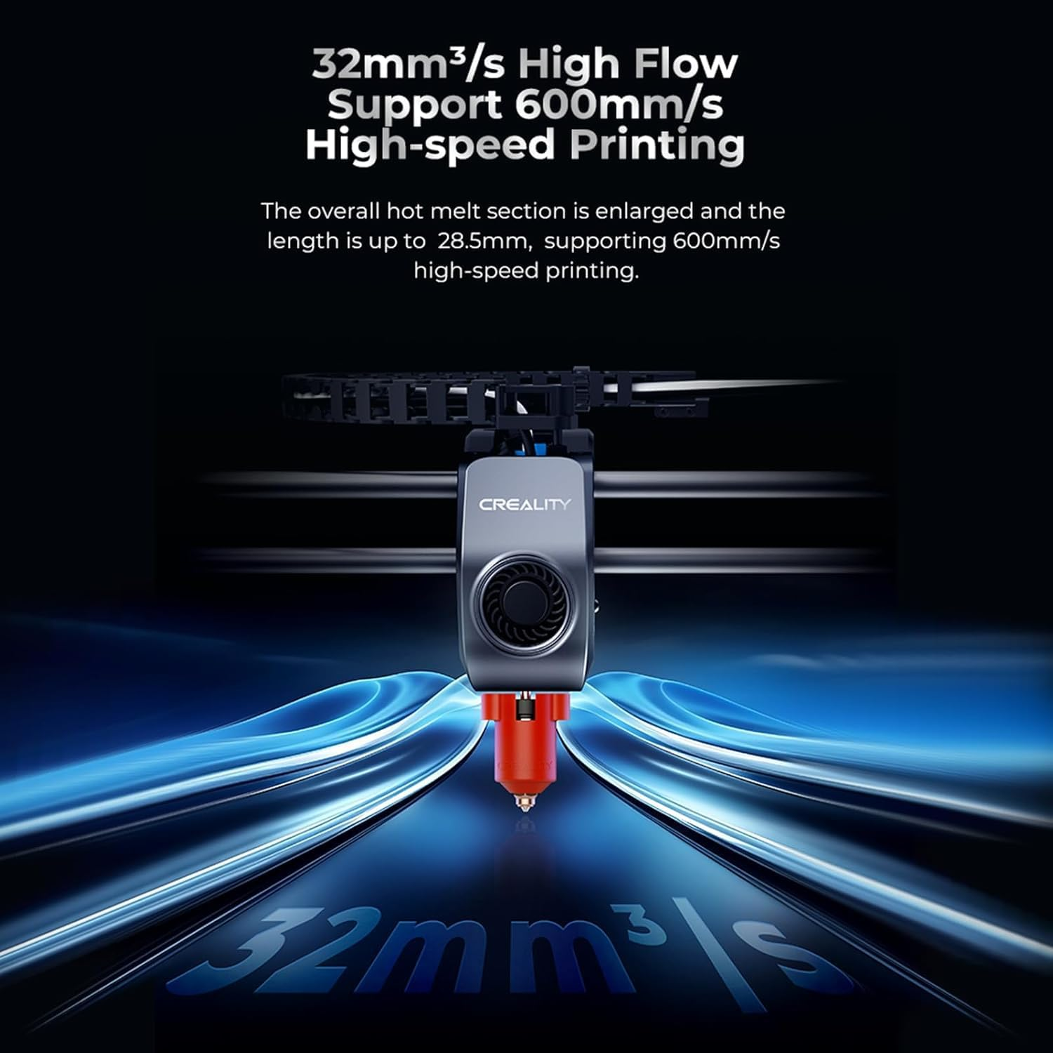 Official K1/K1 Max Ceramic Heating Block Kit, Supports 300&deg;C High Temperature and High-Speed Printing,Compatible with K1 Max/ K1 3D Printer image number 6