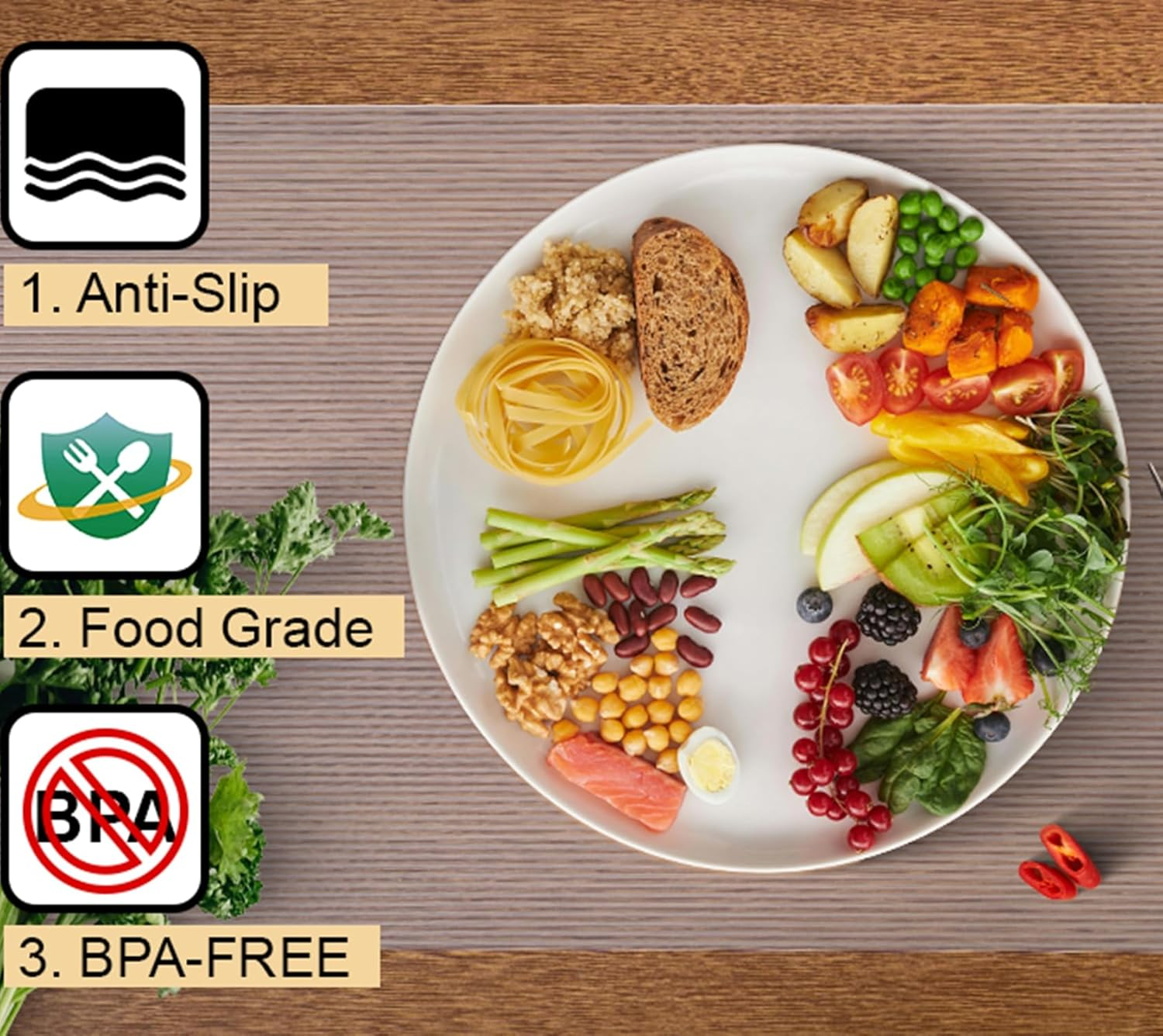 Evangrinzia Shelf Liner Cabinet Liner, Non Adhesive Drawer Liner, Washable 60Cm*500Cm Waterproof Durable Non-Slip Shelf Liner for Kitchen, Drawer, Refrigerator, Easy Clean & Eco-Friendly