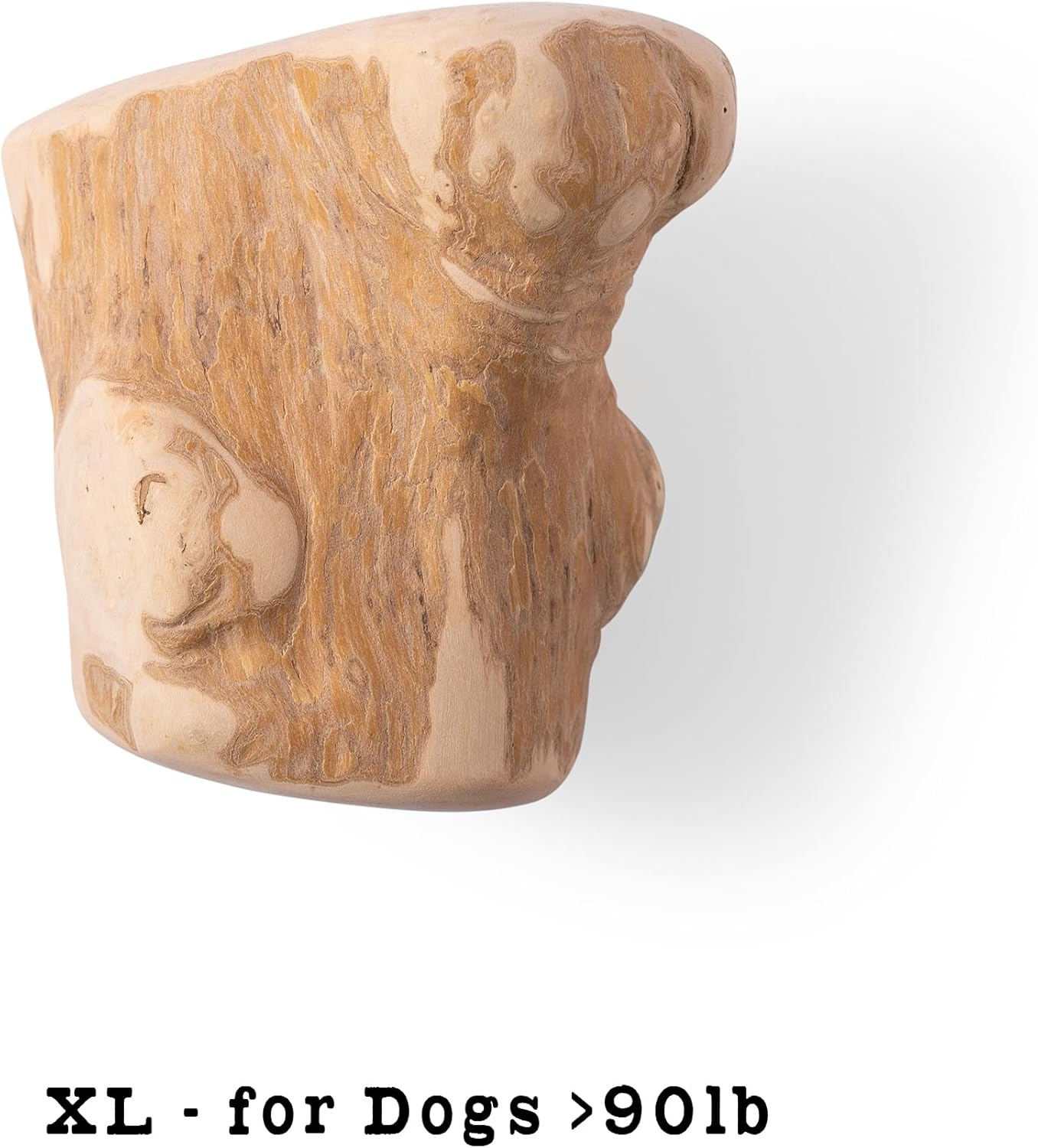 Gorilla Dog Chew Toys, Chewing Coffee Wood, Long-Lasting, 1 Piece (X Large)