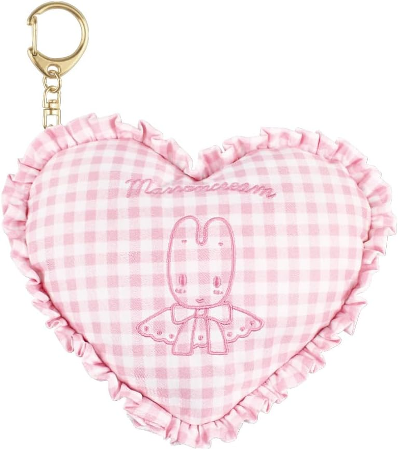 Tees Factory SR-5544498MC Sanrio Characters Heart Cushion Pouch, Maroon Cream, H5.4 X W6.2 X D1.6 Inches (136 X 158 X 40 Mm)