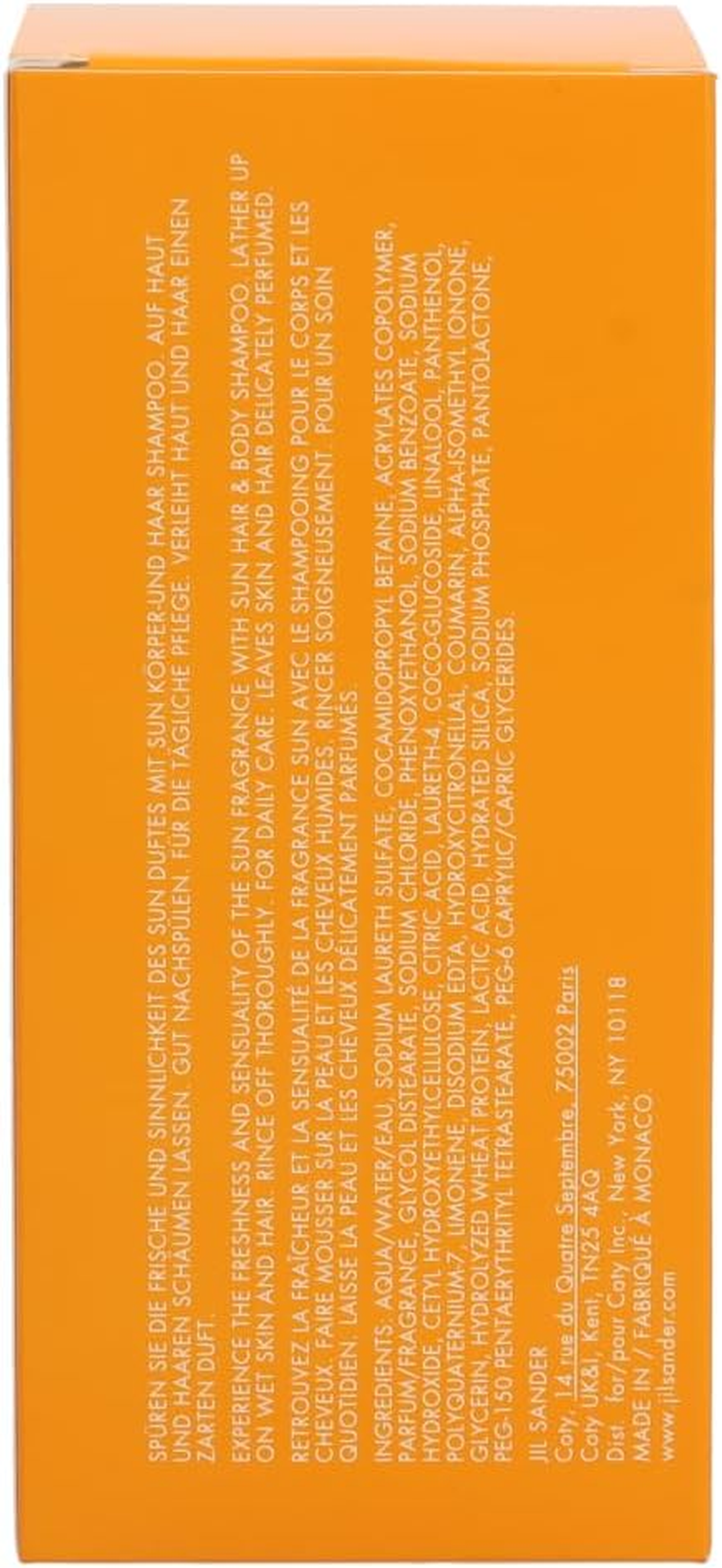 Jil Sander Sun Hair & Body Shampoo 150Ml/5Oz image number 4