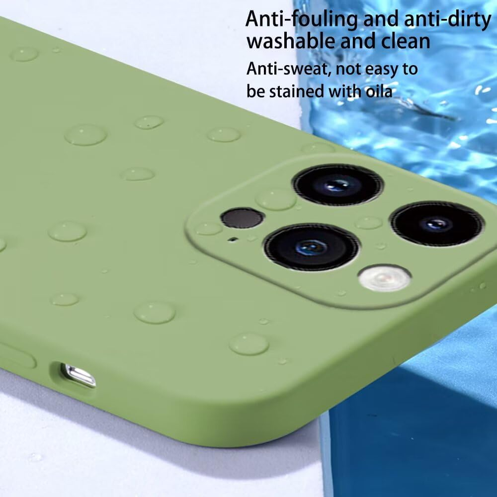 EASSGU Case for Oppo A52 / Oppo A72 / Oppo A92 (6.5 Inches), Soft TPU Silicone Case - Black image number 4