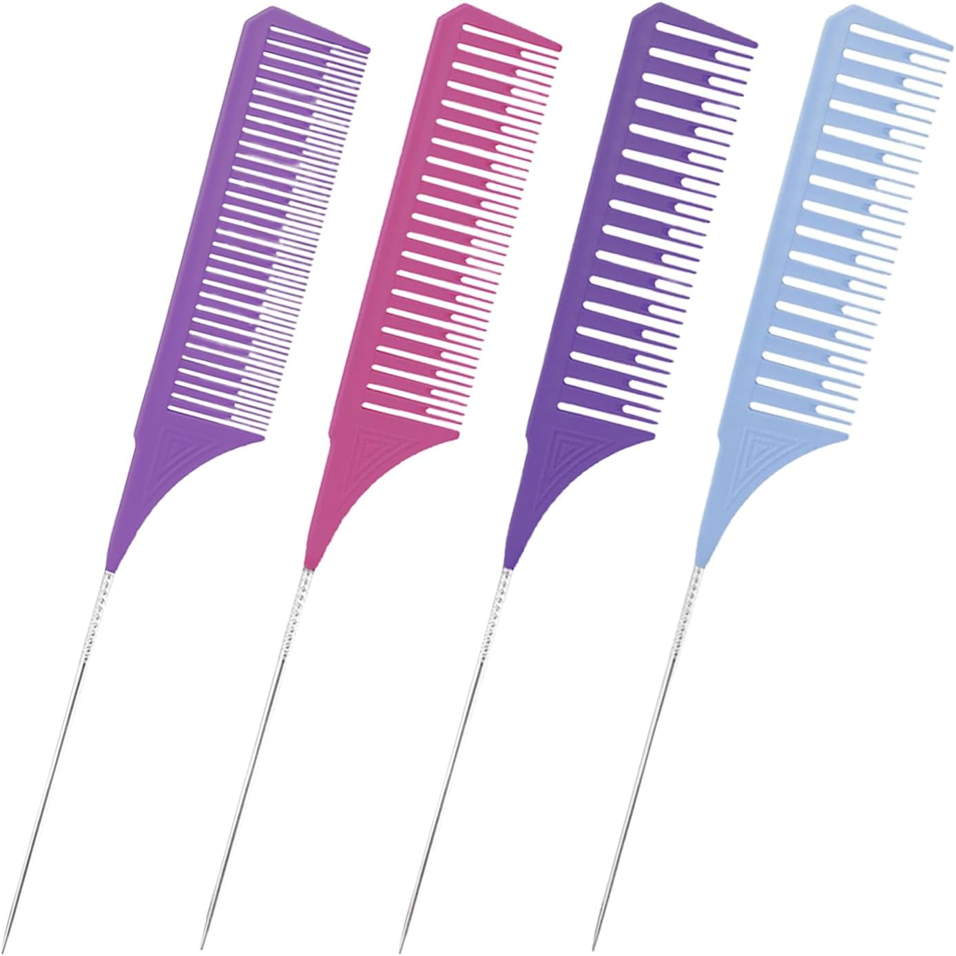 4 Pieces Hair Dyeing Comb, Hair Styling Accessories, Heat Resistant Comb, Hairdressing Salon Tools, Hairdressing Tools image number 2