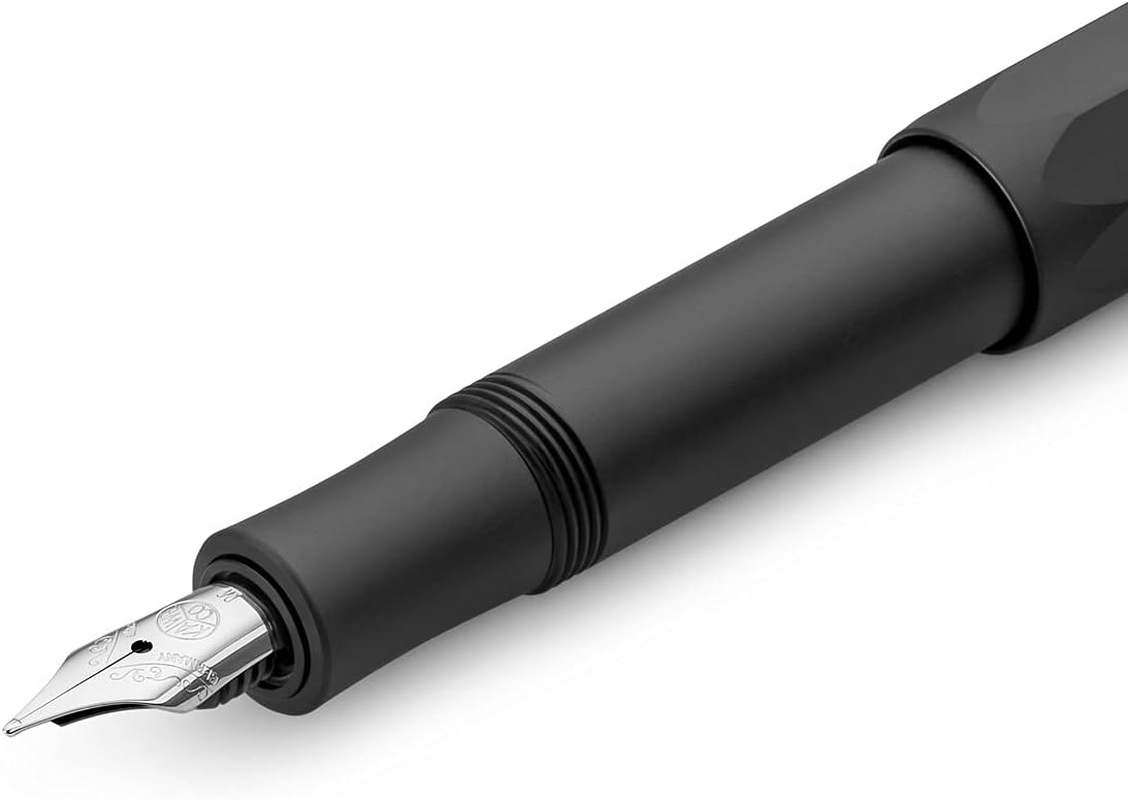 Kaweco AL Sport Fountain Pen, Black, Fine Nib