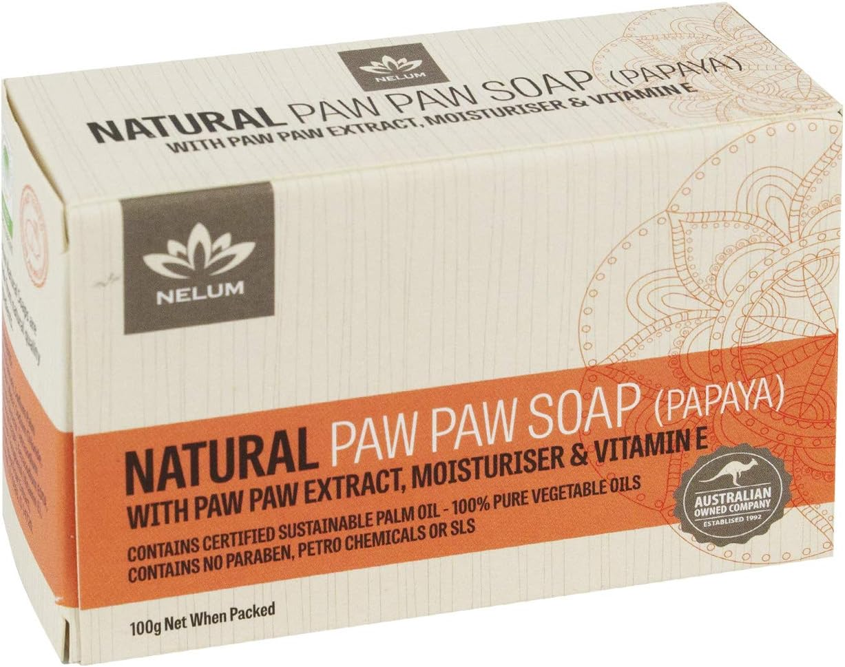 Paw Paw Natural Soap Bar 100G
