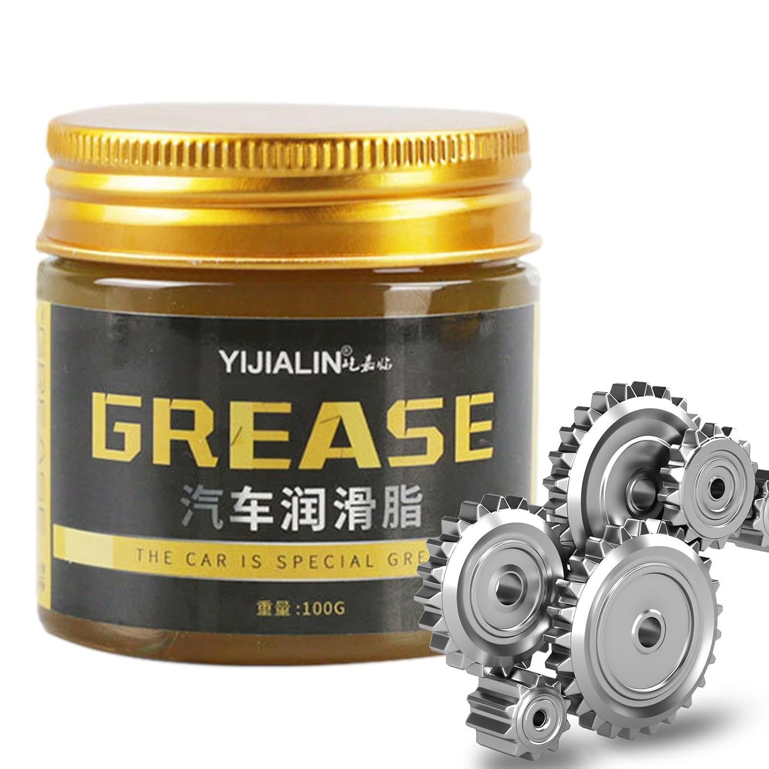 Marine Wheel Bearing Grease - 100G Mechanical Bearing Gear Lubricating Grease,Wear Resistant High Temp Wheel Bearing Grease for Vehicles, Tractors, Buses, Trucks image number 6