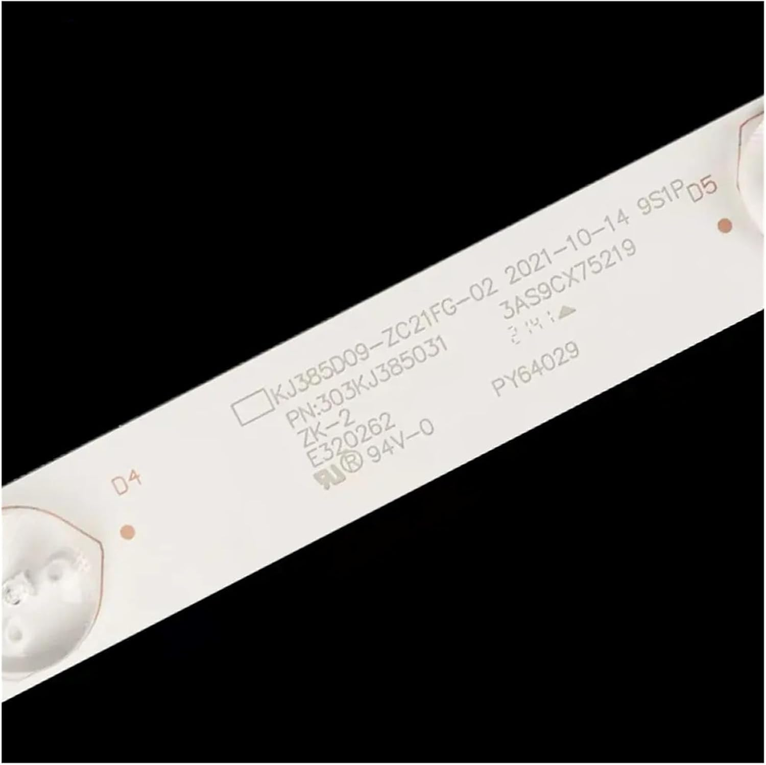 3Pcs/Set 750Mm Led Backlight Strips for TV 39Inch KJ385D09-ZC21FG-02 9S1P 303KJ385031 LC390TU1A