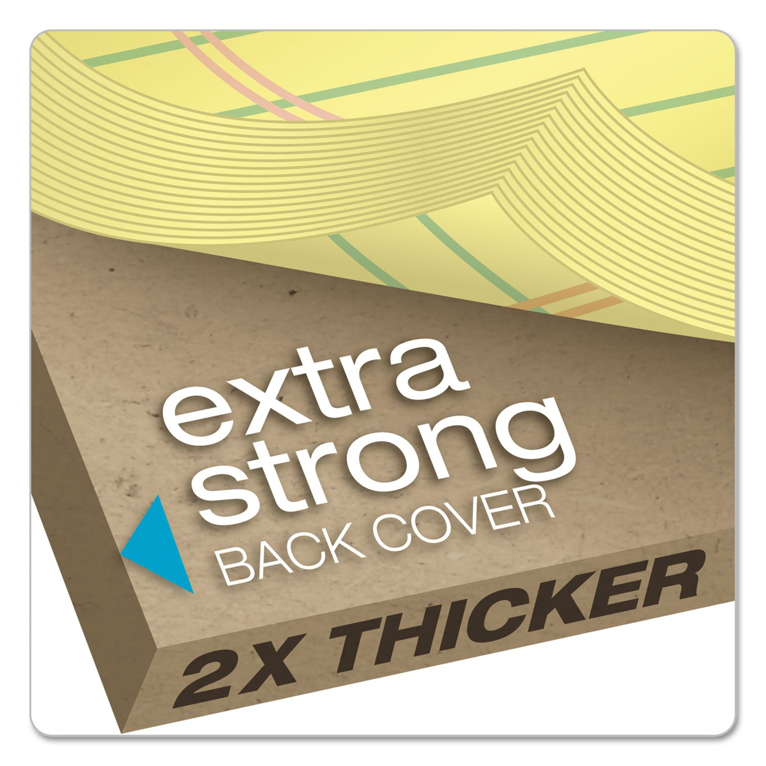 TOPS 63950 Docket Ruled Perforated Pads, 8 1/2 X 11 3/4, Canary, 50 Sheets (Pack of 12)