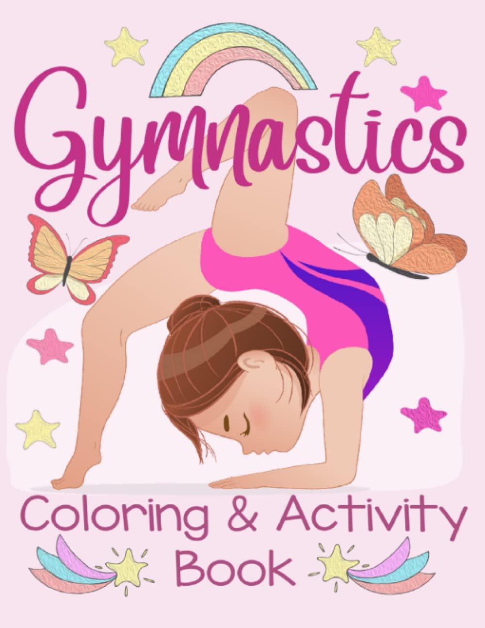 Gymnastics Coloring & Activity Book: an Awesome Activity & Coloring Book to Amuse a Fun Loving Gymnast for Hours! over 50 Pages of Fun! image number 1