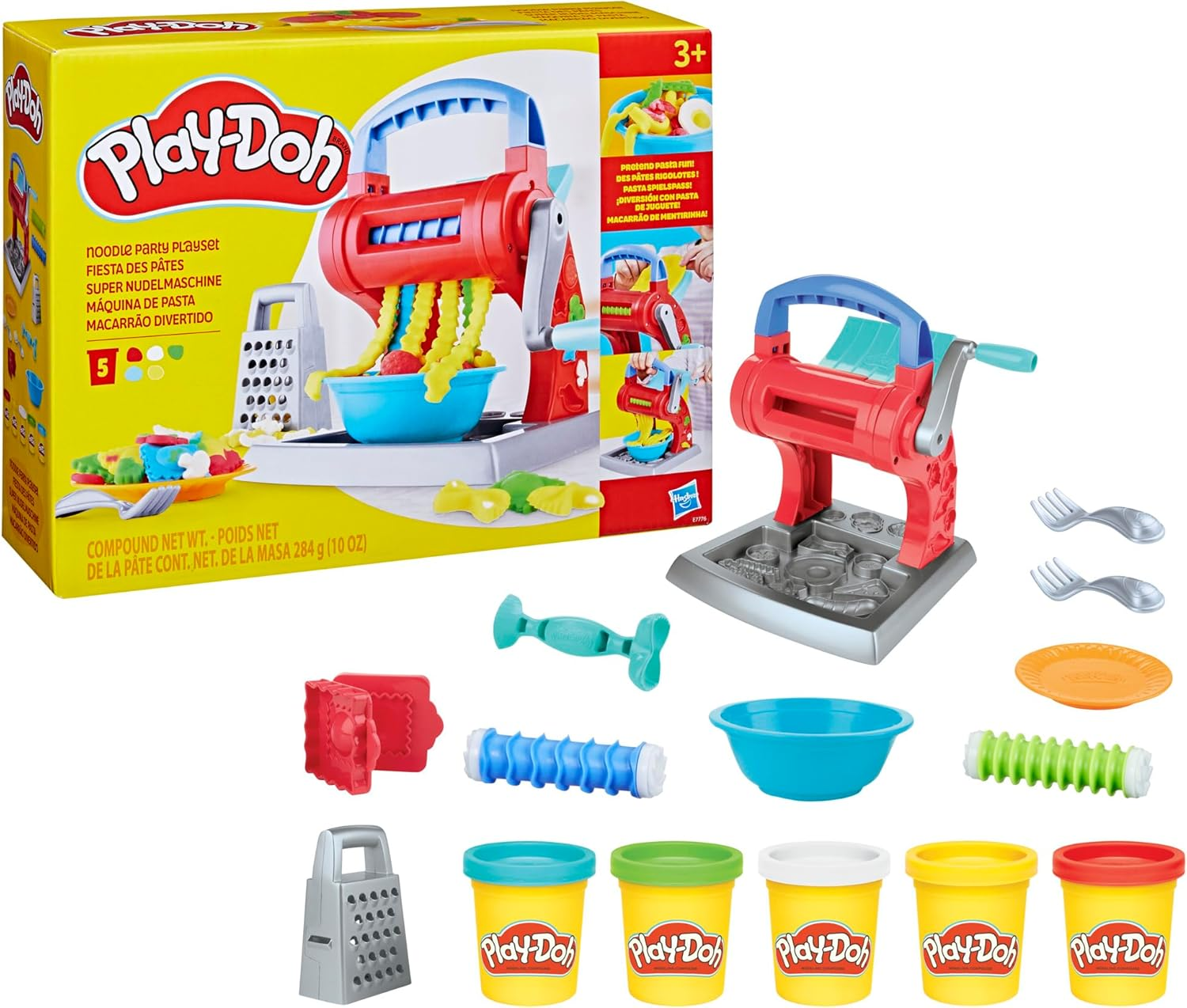 Play-Doh Noodle Party Playset image number 3