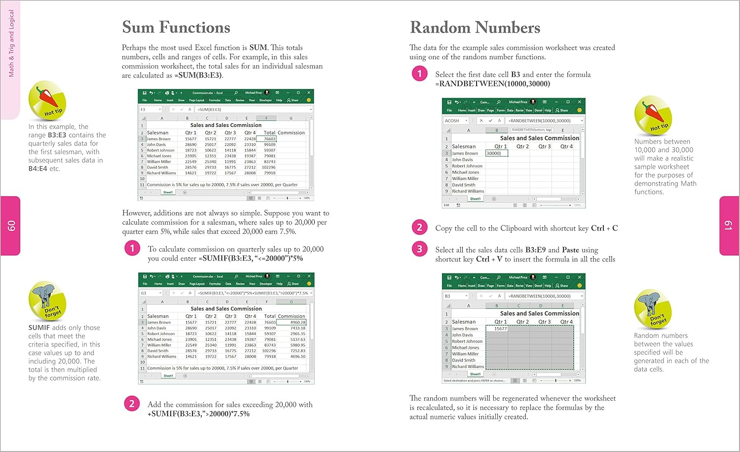 Excel Functions & Formulas in Easy Steps image number 5