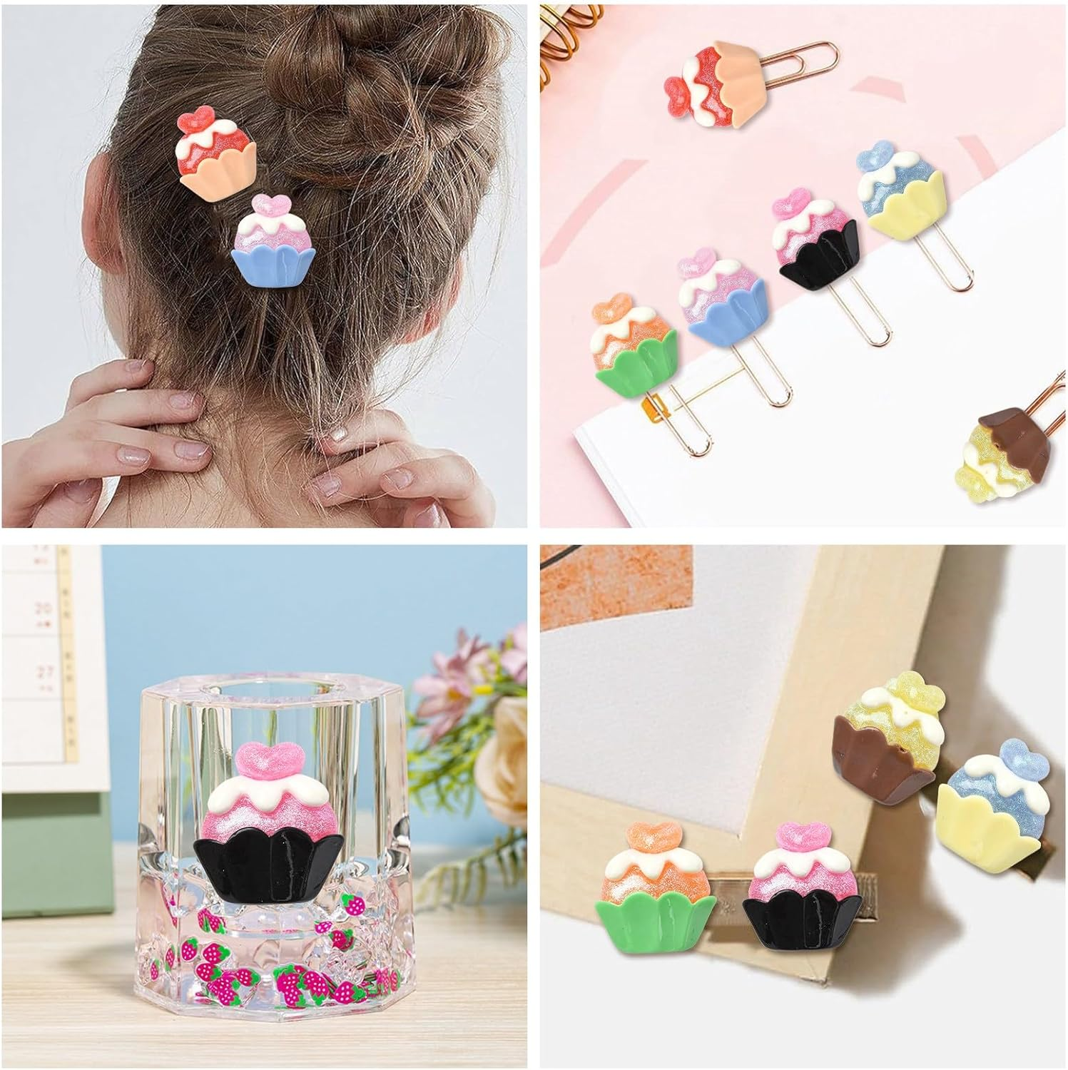 Airssory Insect Breakfast Fruit Crown Resin Flatback Pendant for DIY Jewelry Embellishment Craft Phone Bag Shoes Art Nails image number 1