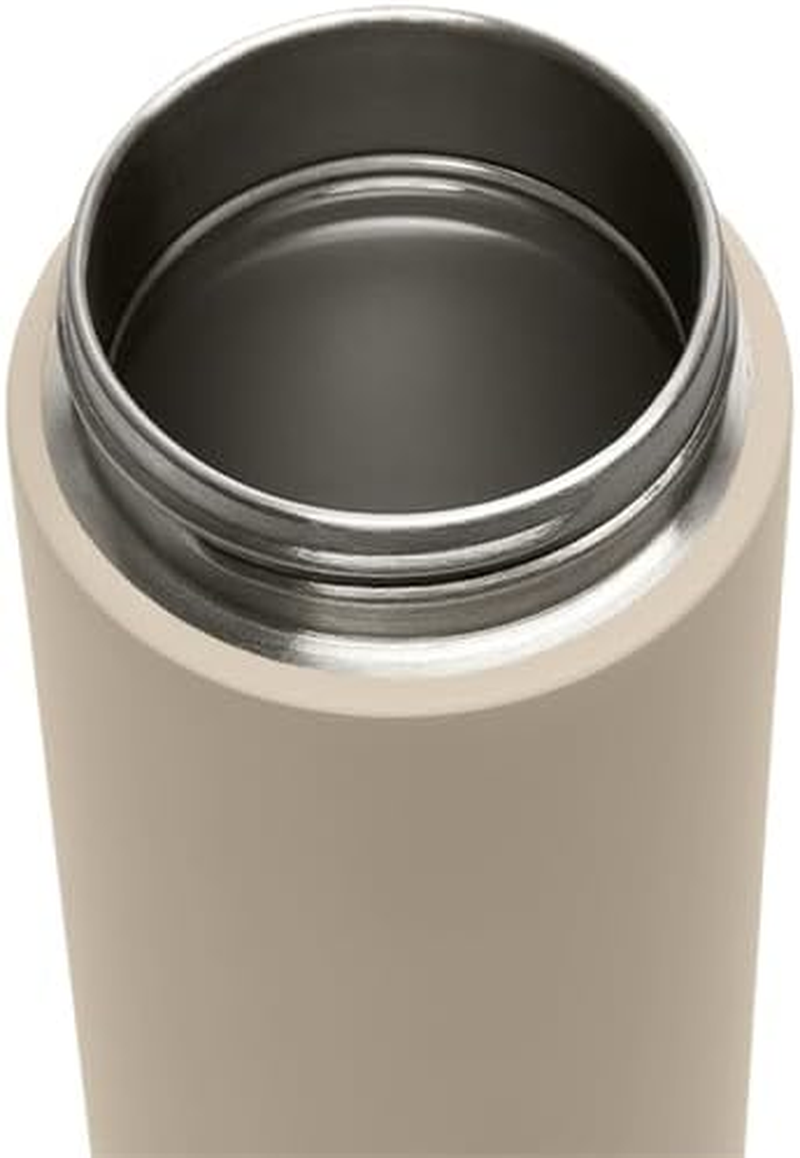 Made by Fressko | Move Wide Mouth Insulated Stainless Steel Water Bottle-Oat | with Sip Lid | 22 Oz 660Ml |Bpa-Free | Leak Proof Lid image number 2