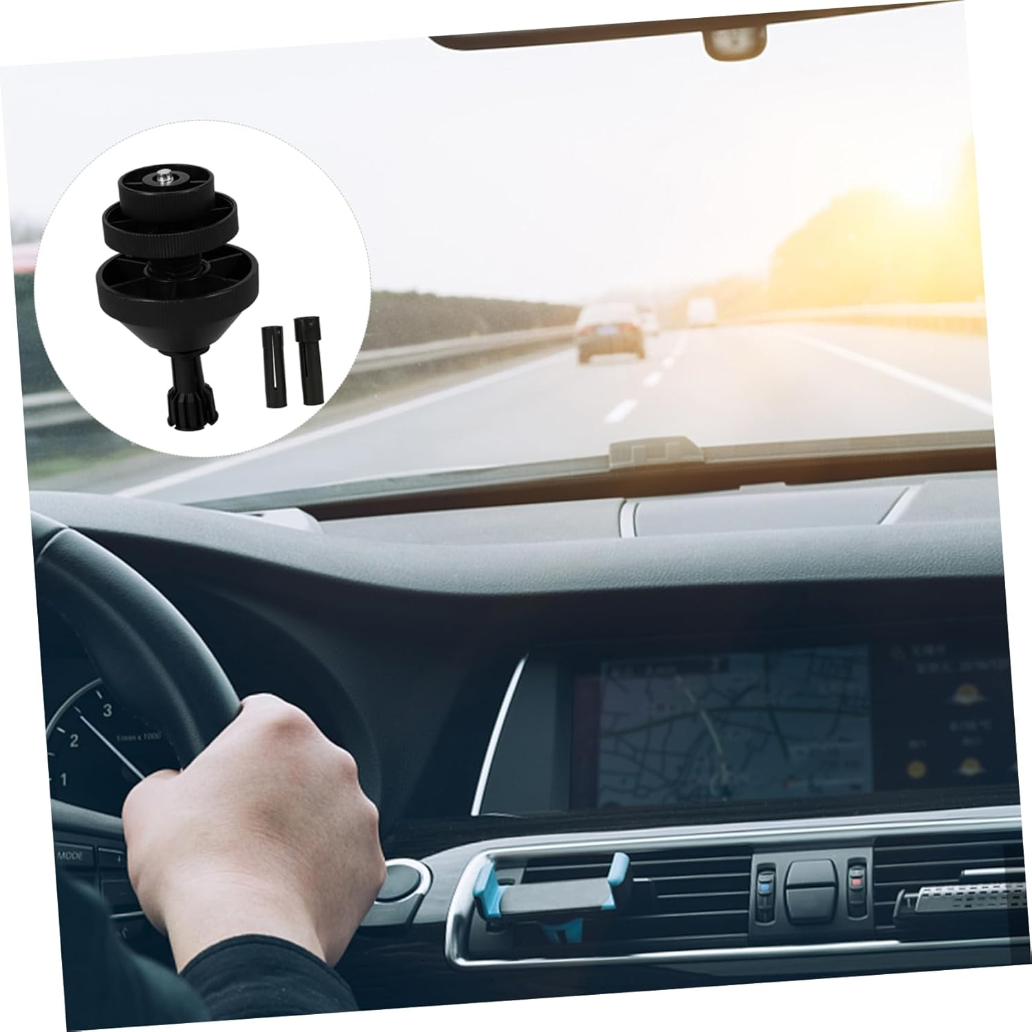 COOLHIYA 1Set Automotive Clutch Aligner Tool Kit Calibration Tools for Accurate Clutch Hole Alignment Wide Compatibility for Various Car Models Essential Mechanic Equipment image number 2