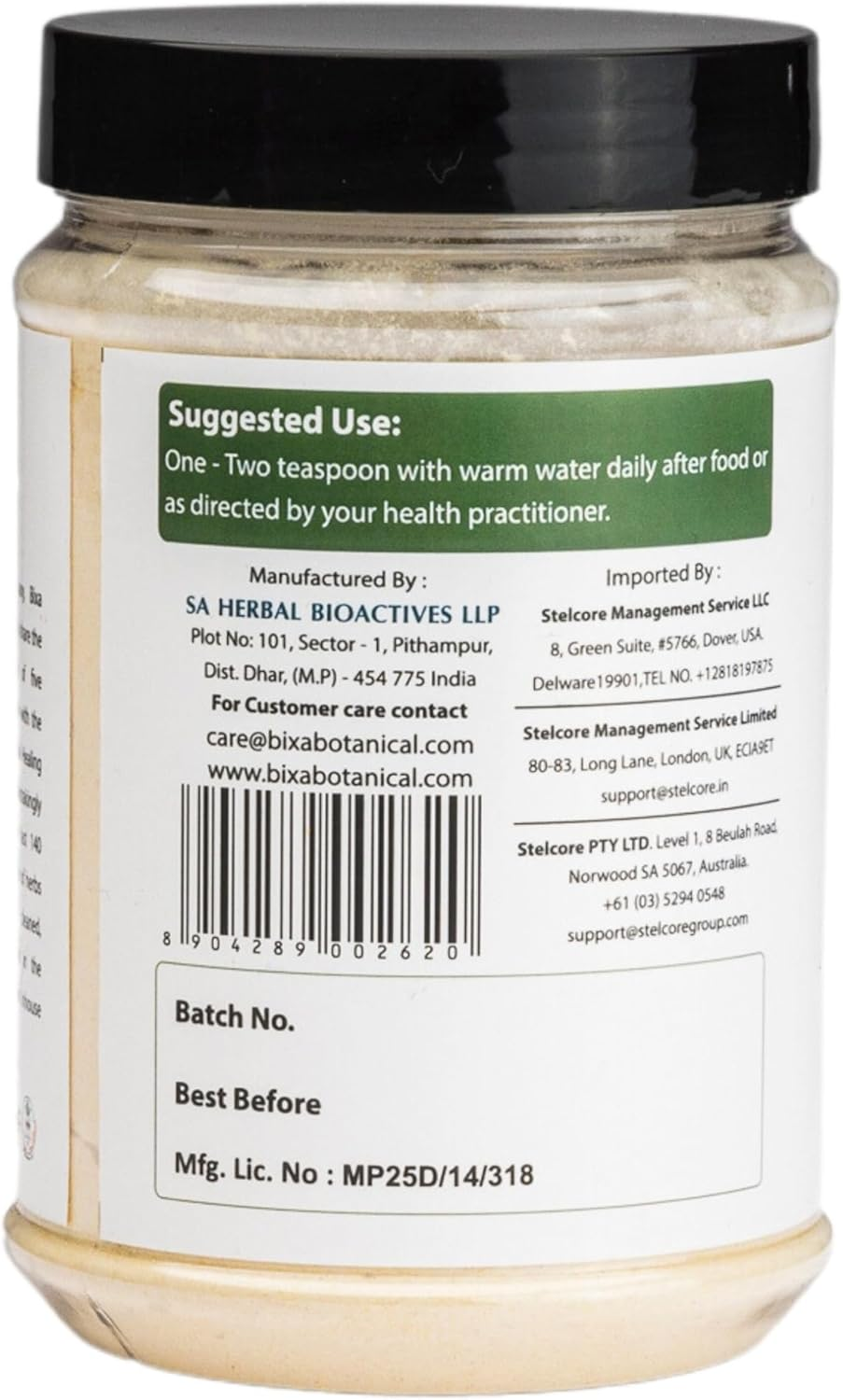 Bixa BOTANICAL Indian Kudzu Root Powder (Pueraria Tuberosa/Vidarikand), Promotes Muscle Mass, Strength & Weight Gain - 7 Oz (200G) image number 4