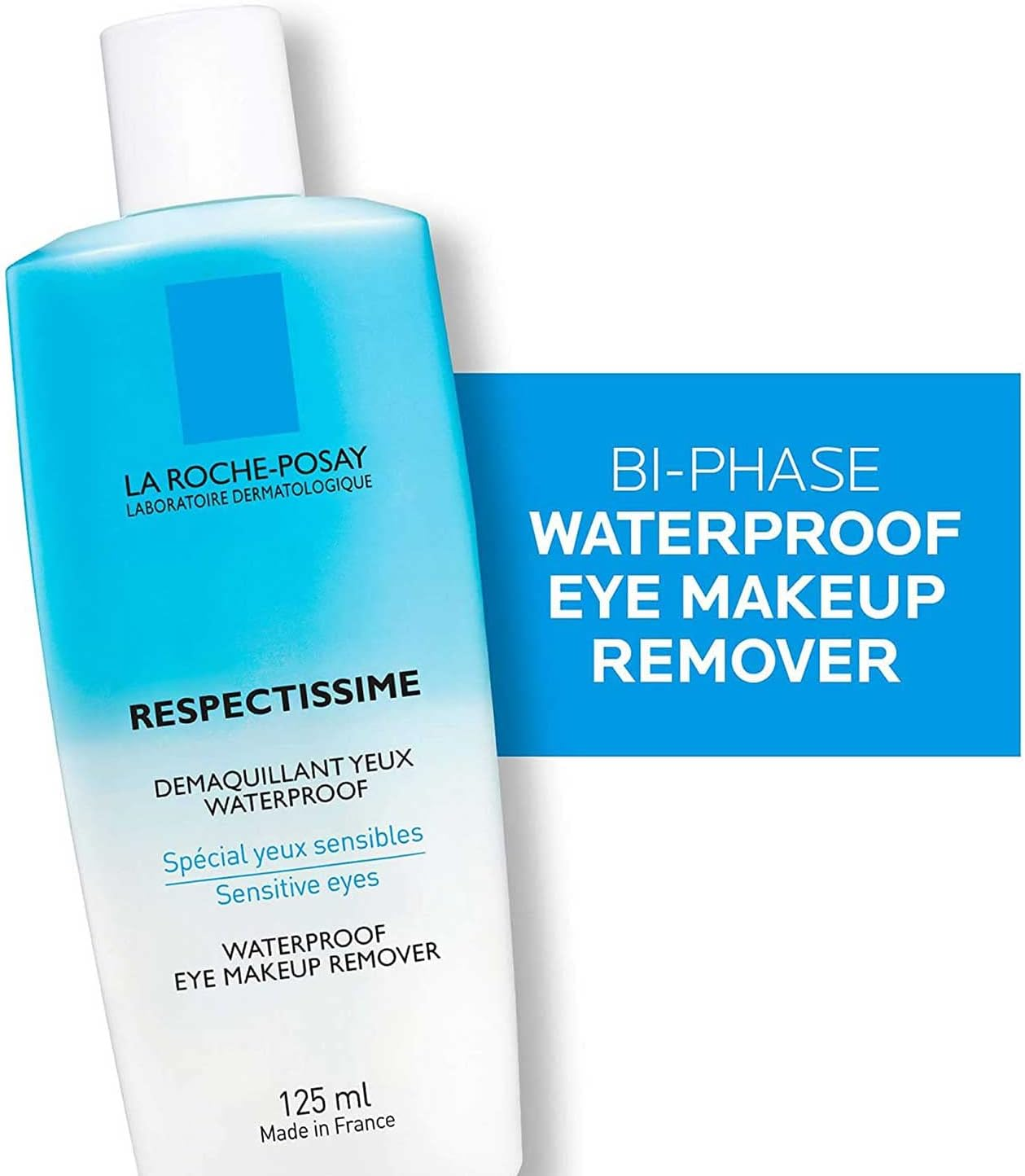 La Roche-Posay Respectissime Waterproof Eye Makeup Remover 125Ml