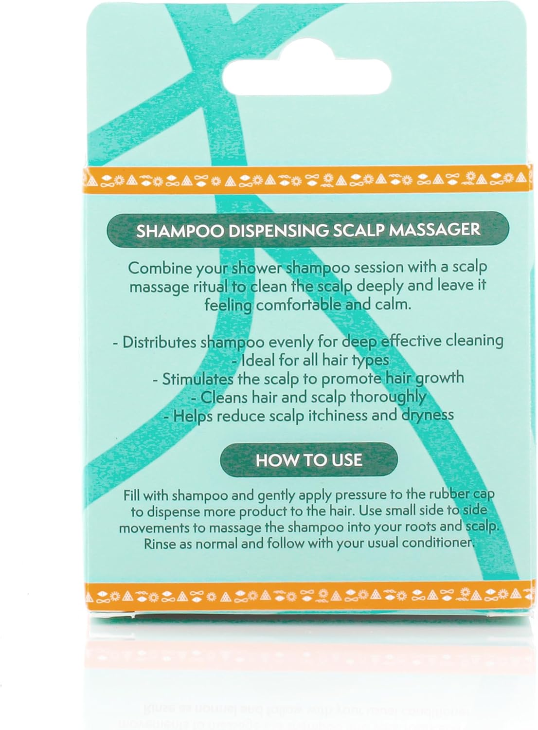 Nature Spell Shampoo Dispensing Scalp Massager | Shampoo Brush, Scalp Scrubber with Soft Silicone Bristles | Scalp Massager Hair Growth | Wet Hair Brush for Scalp Care | Shampoo Brush image number 3