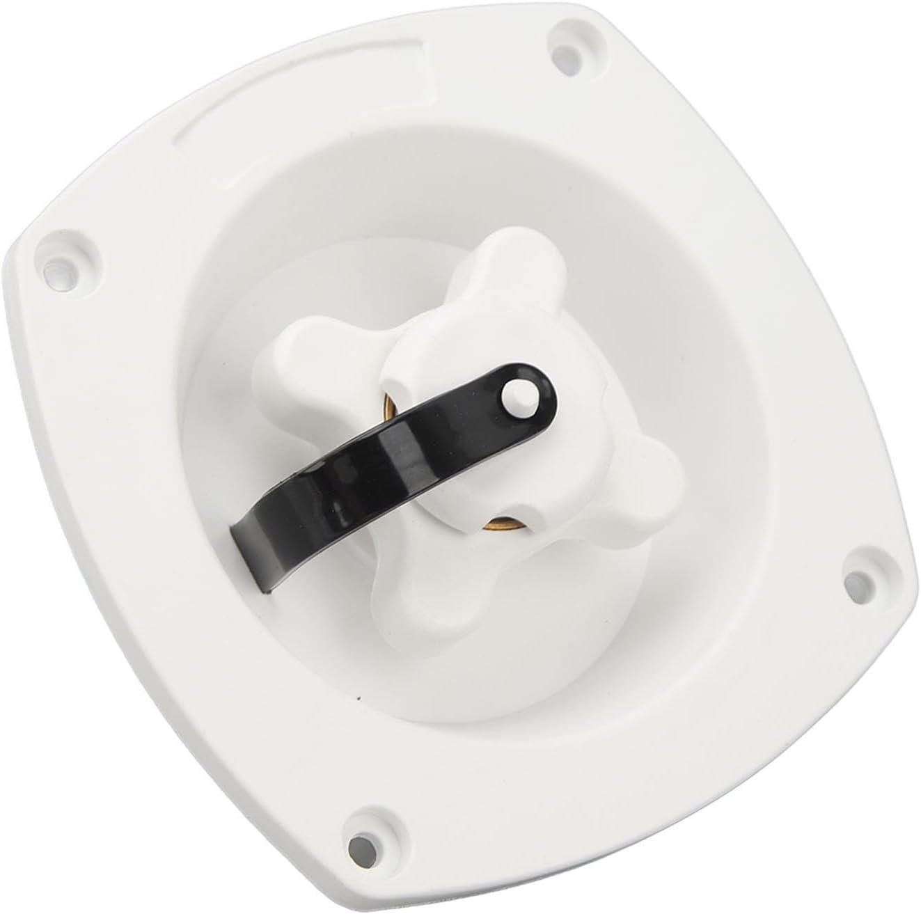 Wall Mount Pressure Regulator, Pressure Regulated Water Entry Leakproof Built in Check Valve ABS 100PSI to 45 PSI Long Lasting for RV (White) image number 1