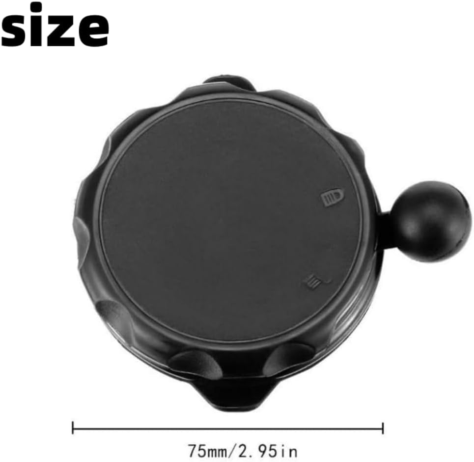 Car Suction Cup Mount, Car Mount, GPS Sat Nav Holder Compatible with Tomtom Start 20 25 60 GO Live 800 825 via GPS Accessories Car Cradles image number 1