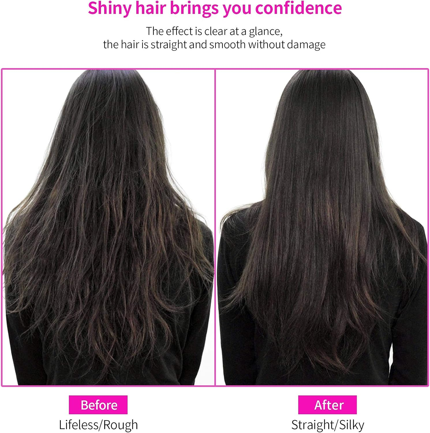 Hot Comb，Hair Straightener，Heat Pressing Combs Ceramic Electric Hair Straightening Comb, Curling Iron for Natural Black Hair Beard Wigs image number 4